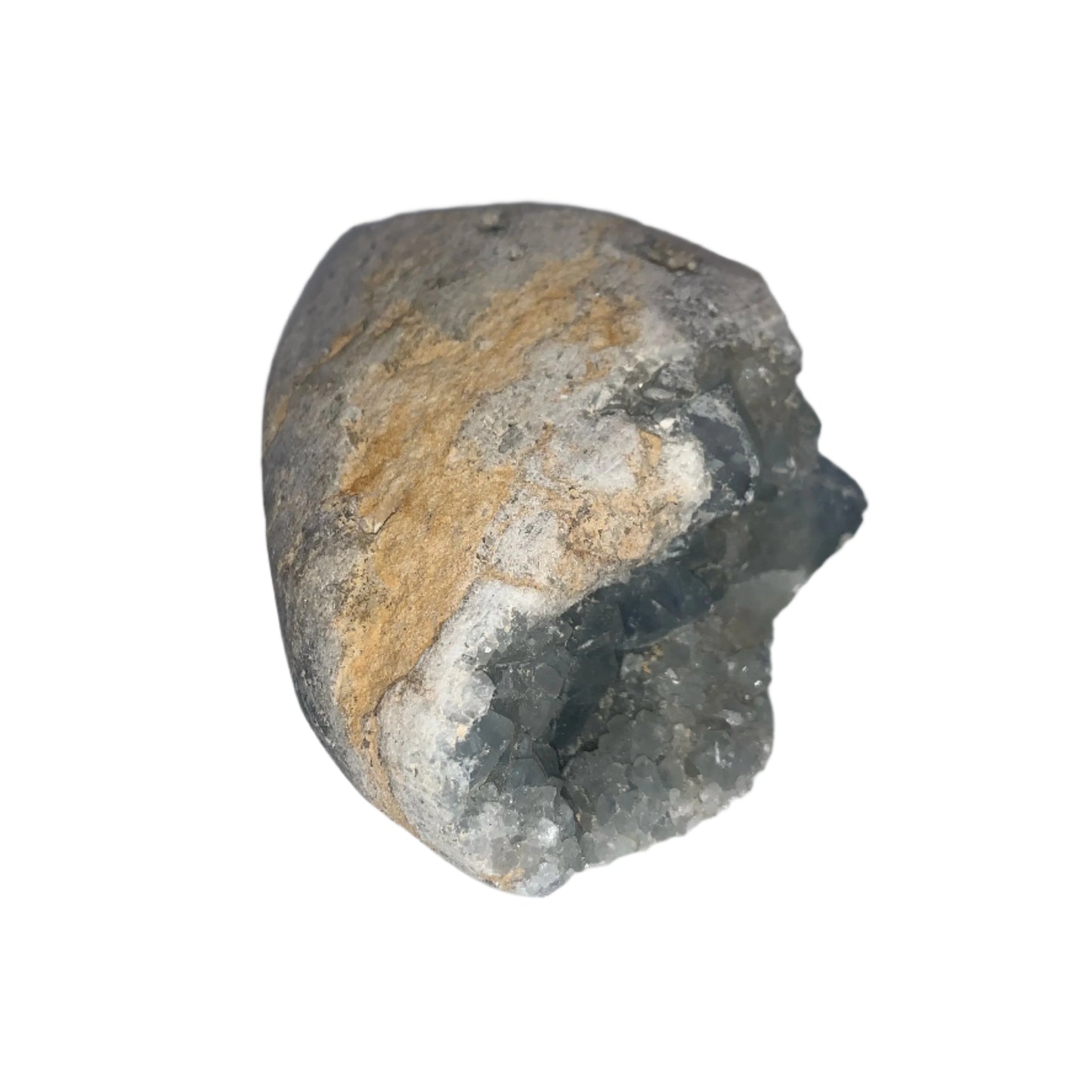 Geoda de cúmulo de celestita