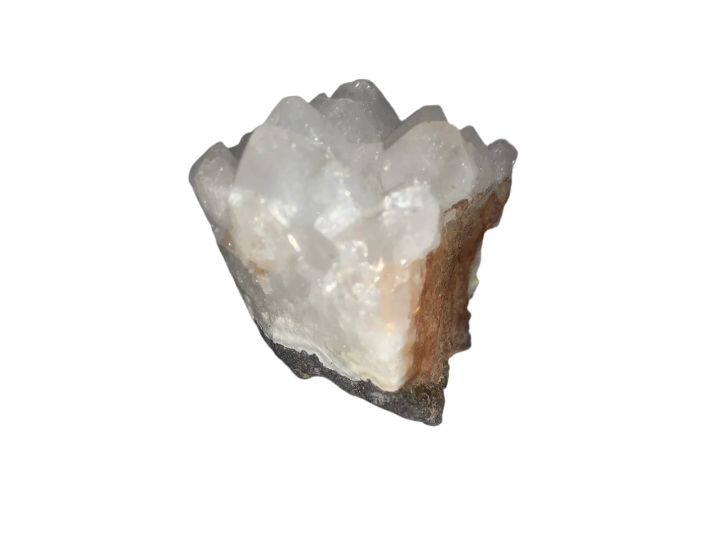 1.7" Indian Quartz & Apophyllite Cluster