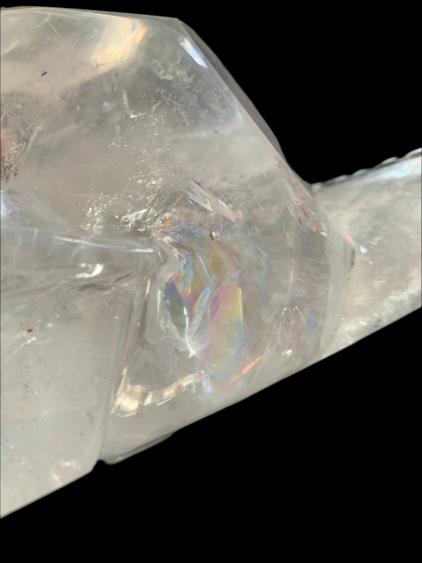 Leandro de Souza Lemurian Sirius Quartz Skull with Dragon
