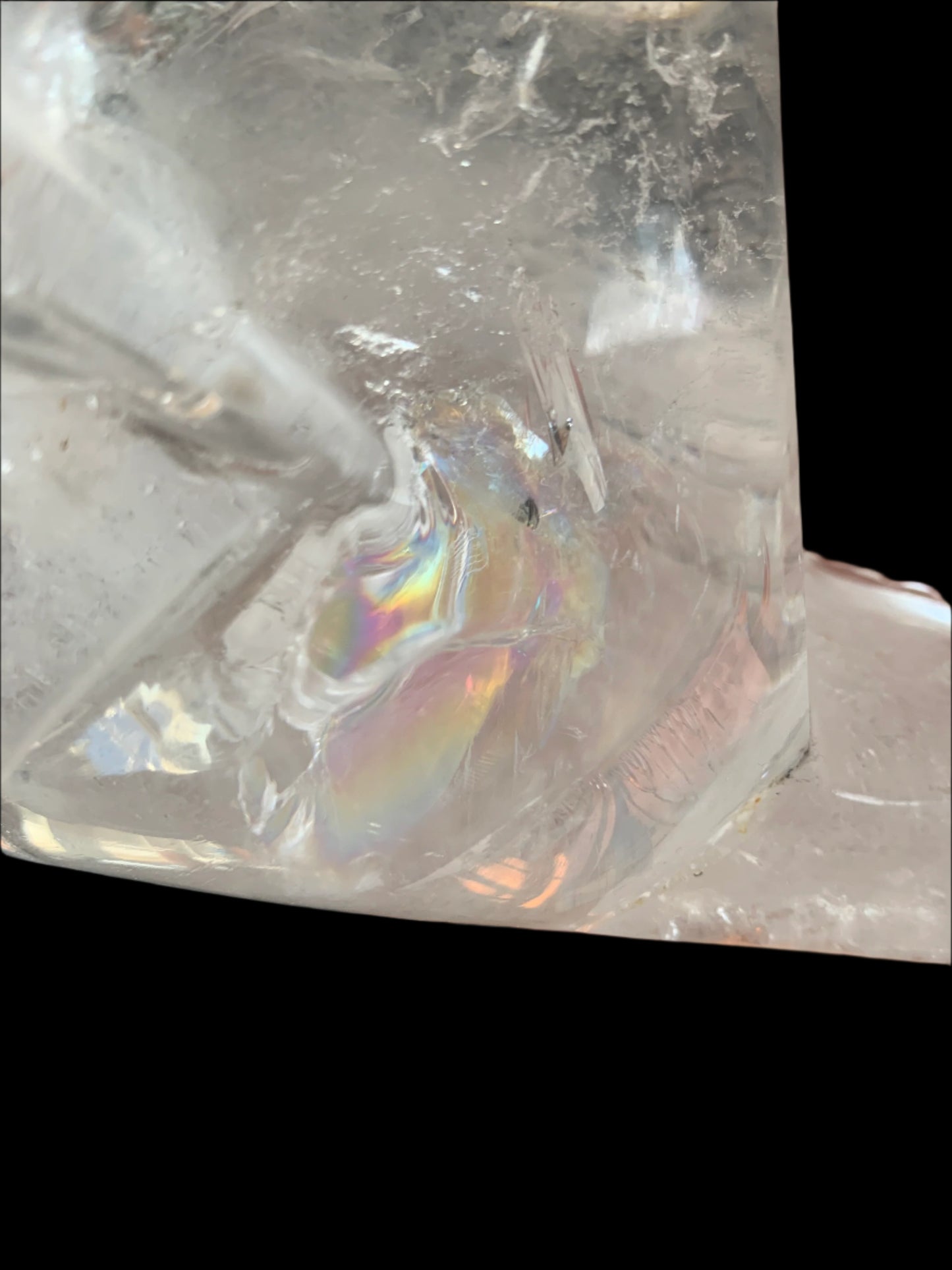 Leandro de Souza Lemurian Sirius Quartz Skull with Dragon