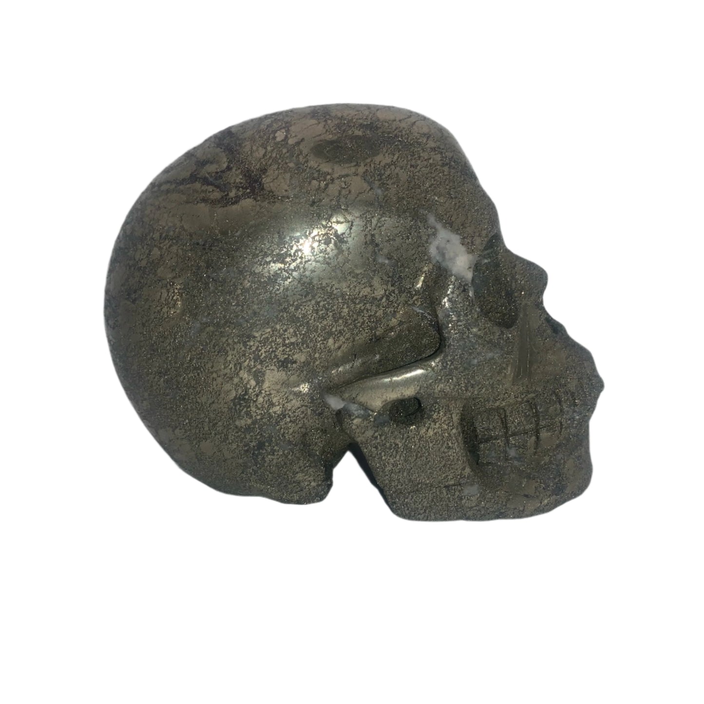 Cráneo de pirita de 5,2"
