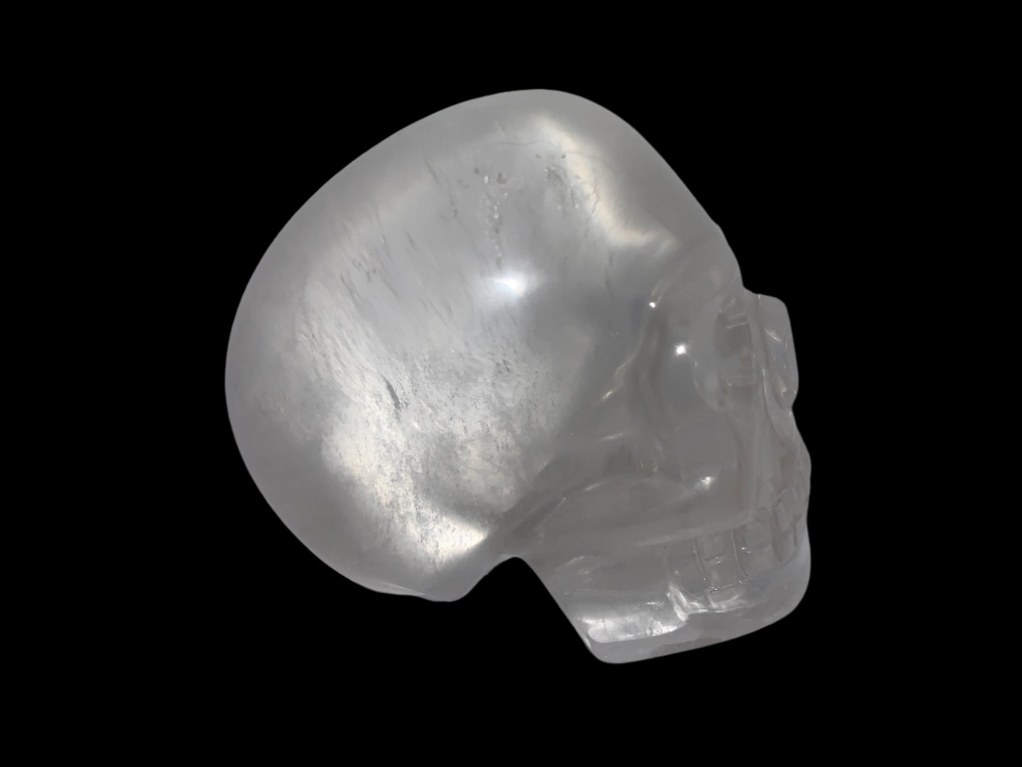 3.5" Chatoyant Himalayan Quartz Skull