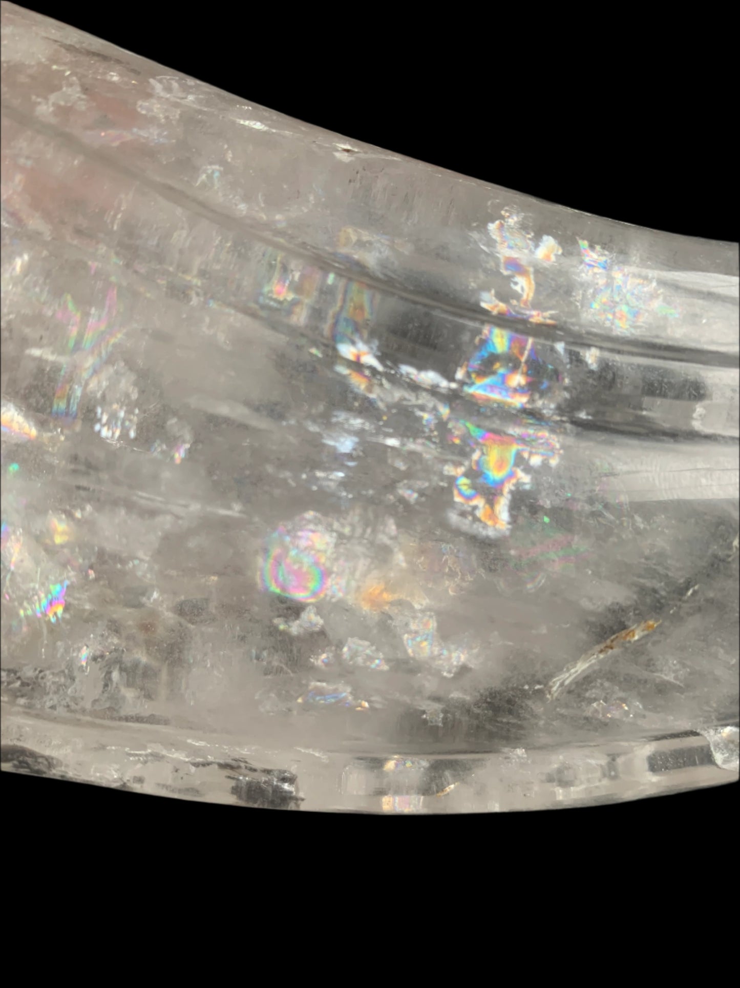 Cuarzo del Himalaya arcoíris de 9,75" Cosmic Traveler