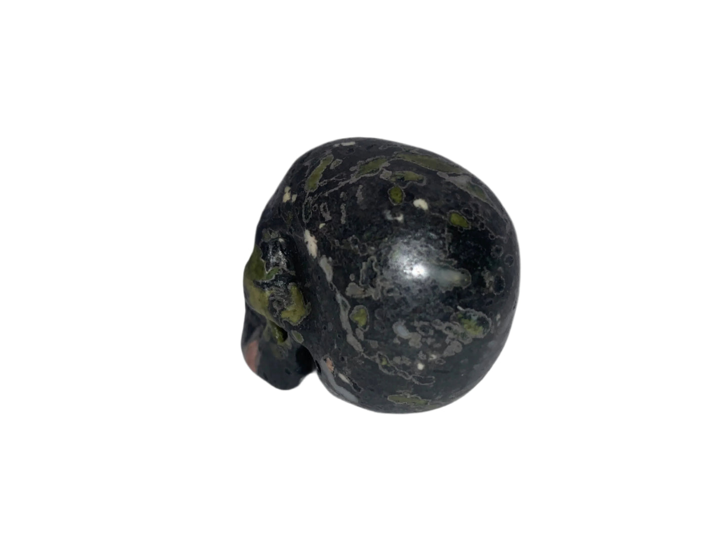 2.2" Plumite Jasper Skull