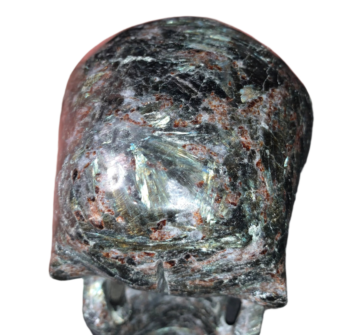 5.4" Larvikite Skull