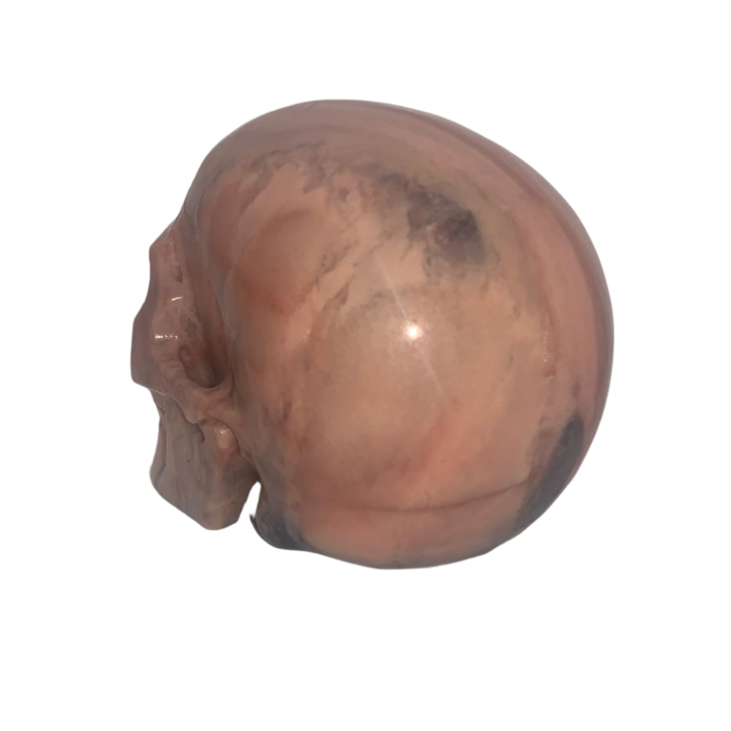 5.2" Pink Aventurine Skull