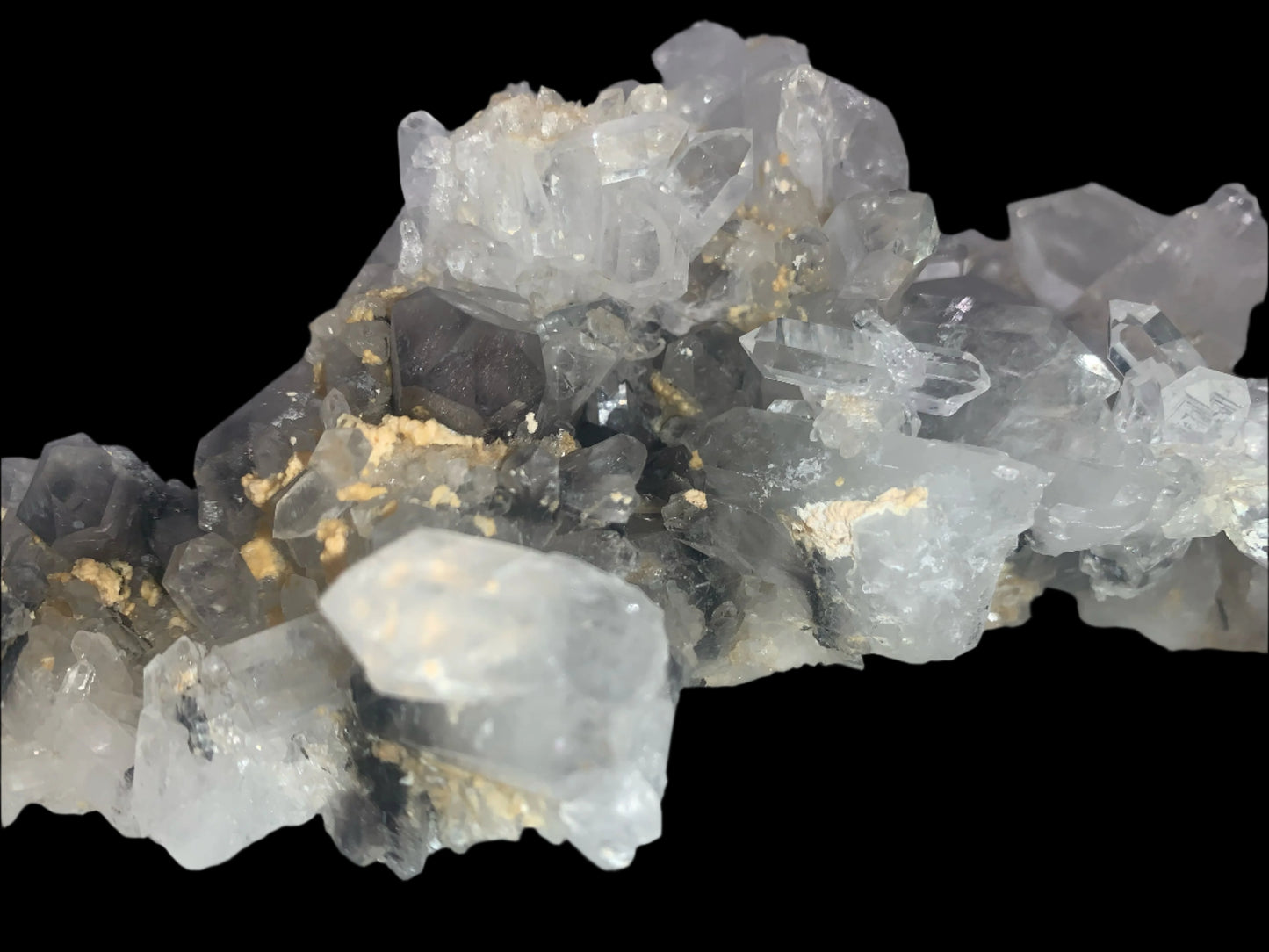 4lb 2oz Quartz & Brookite Cluster w/ Rainbows