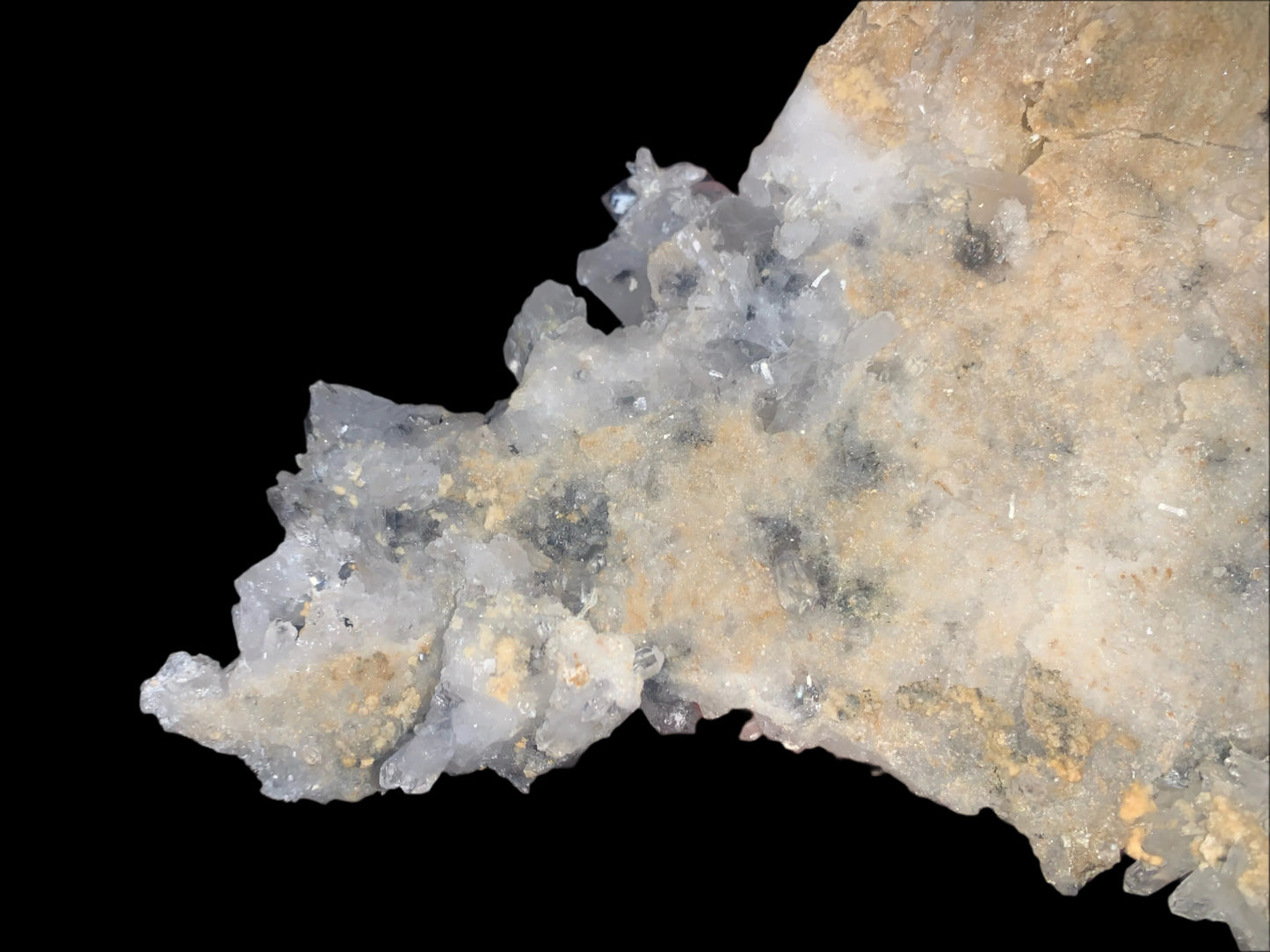 4lb 2oz Quartz & Brookite Cluster w/ Rainbows