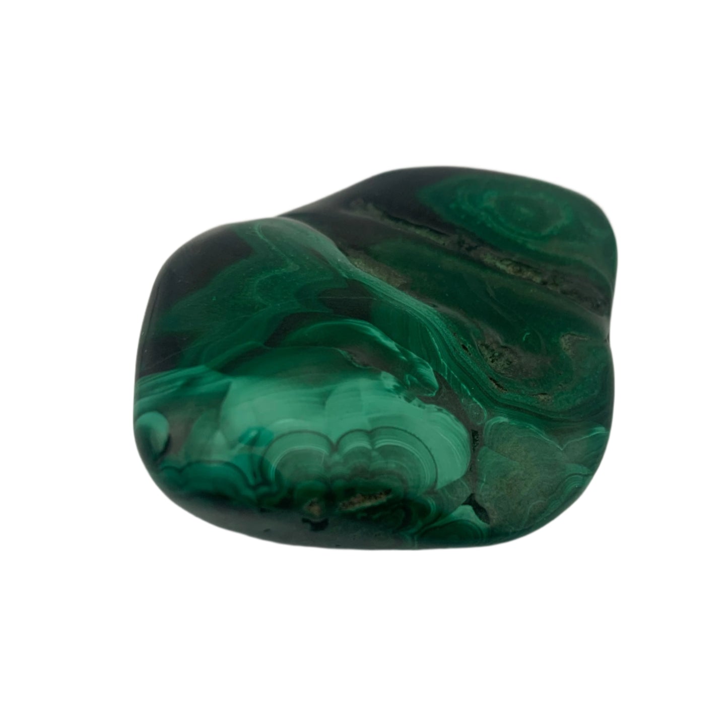 Piedra de forma libre de malaquita de 93 g