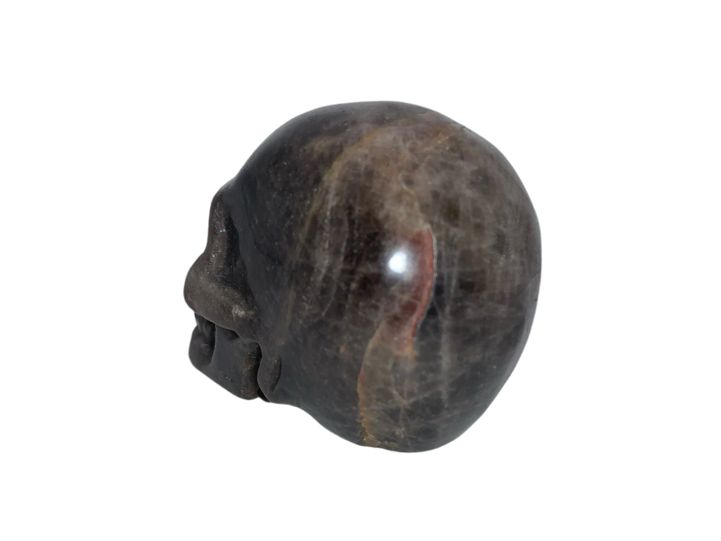 3.6" Smoky Quartz Skull