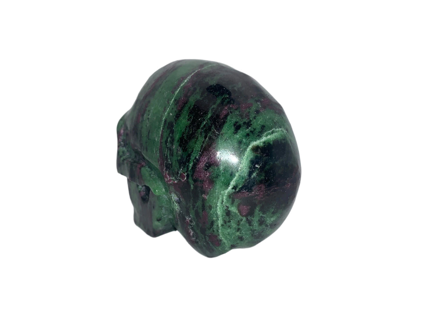 3.9" Ruby Zoisite Skull