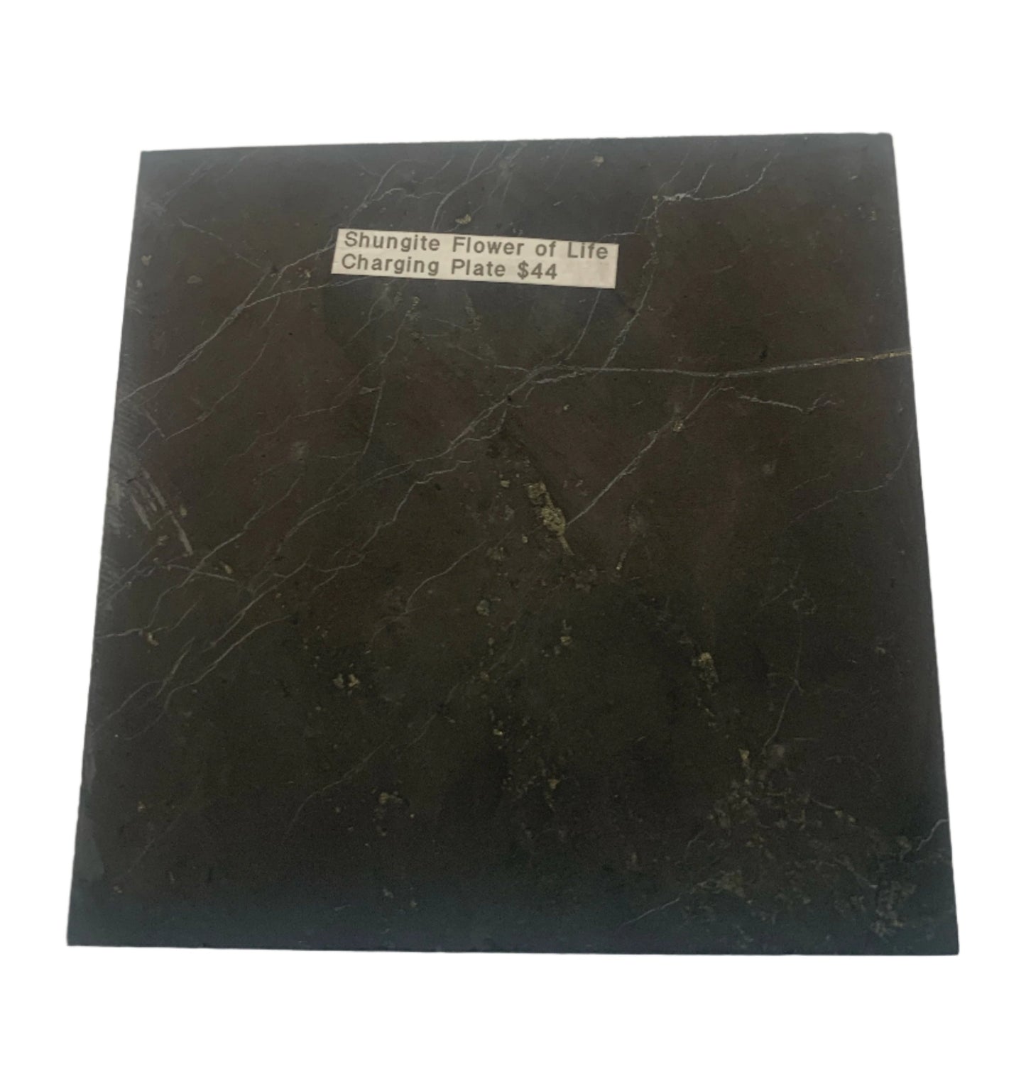 Placa de carga de flor de la vida de shungita