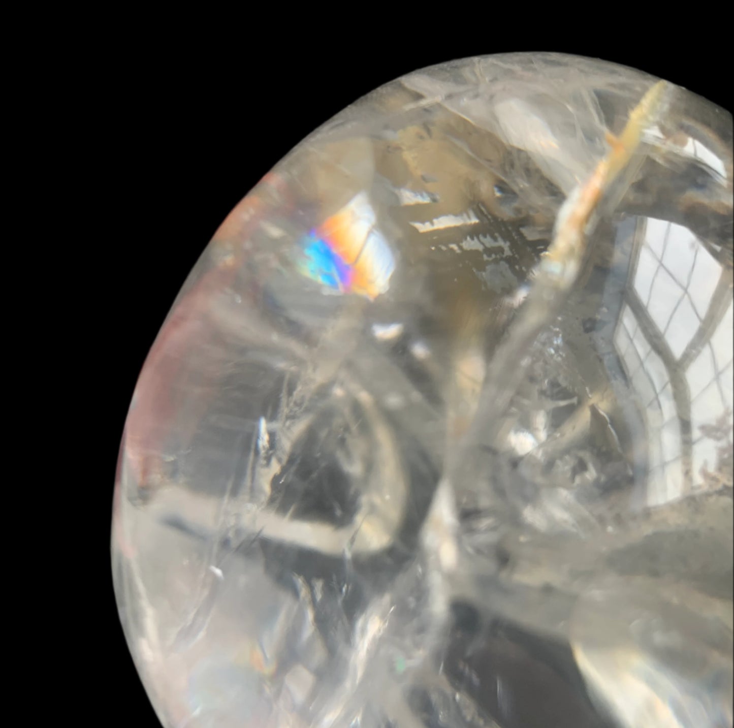 4.3" Golden Healer Self Healed Alpine Himalayan Quartz w/ Rainbows