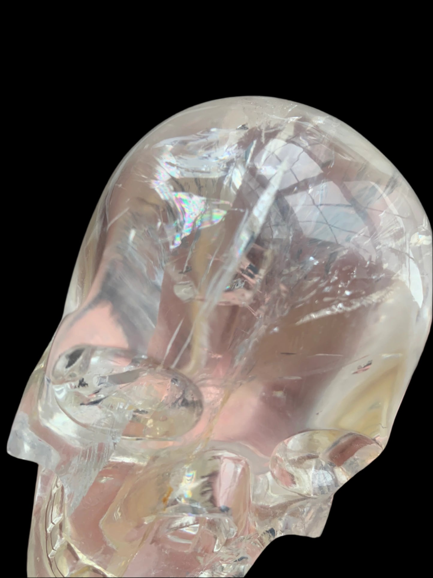 4.3" Golden Healer Self Healed Alpine Himalayan Quartz w/ Rainbows