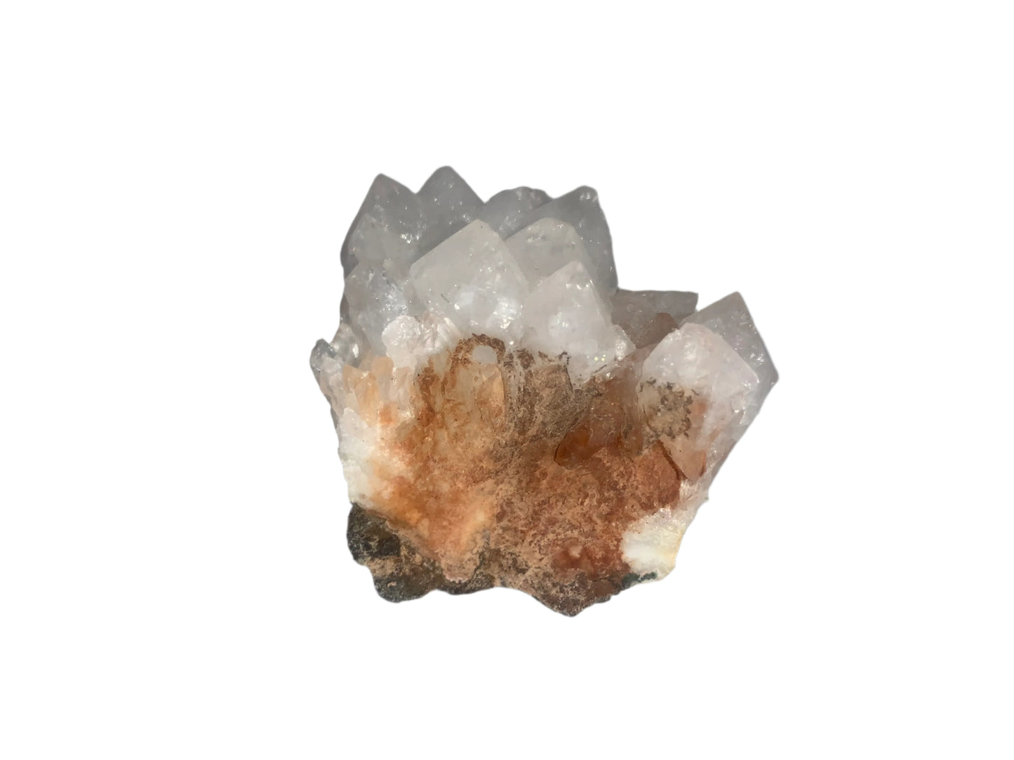 1.7" Indian Quartz & Apophyllite Cluster