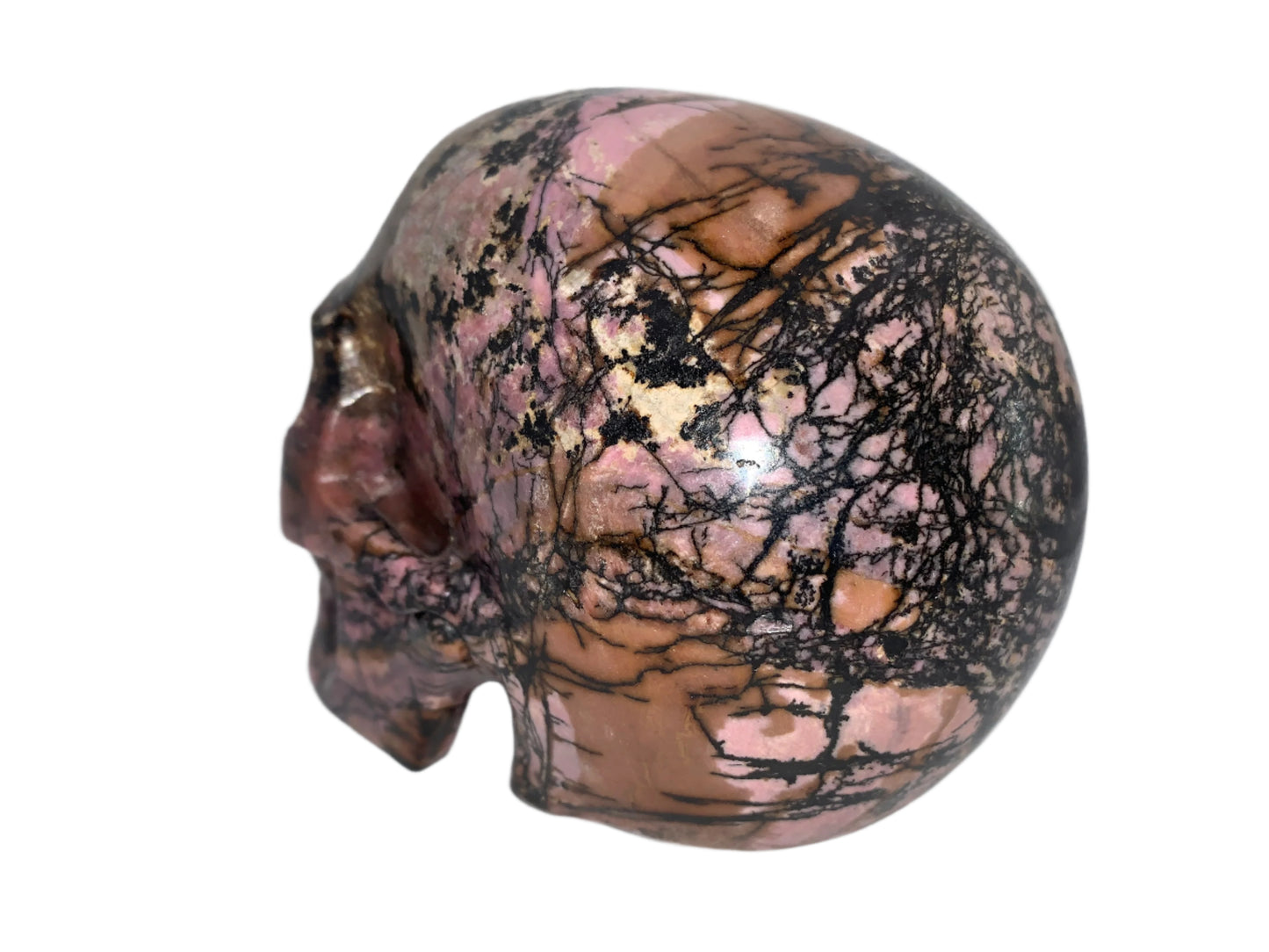 5.4" Rhodonite Skull