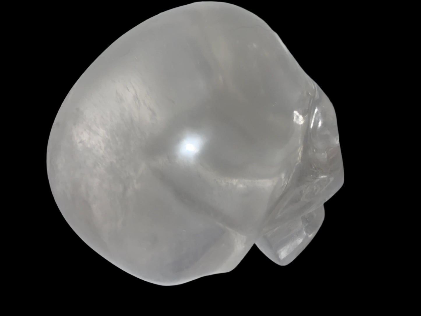 3.5" Chatoyant Himalayan Quartz Skull