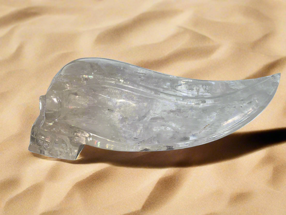 Cuarzo del Himalaya arcoíris de 9,75" Cosmic Traveler
