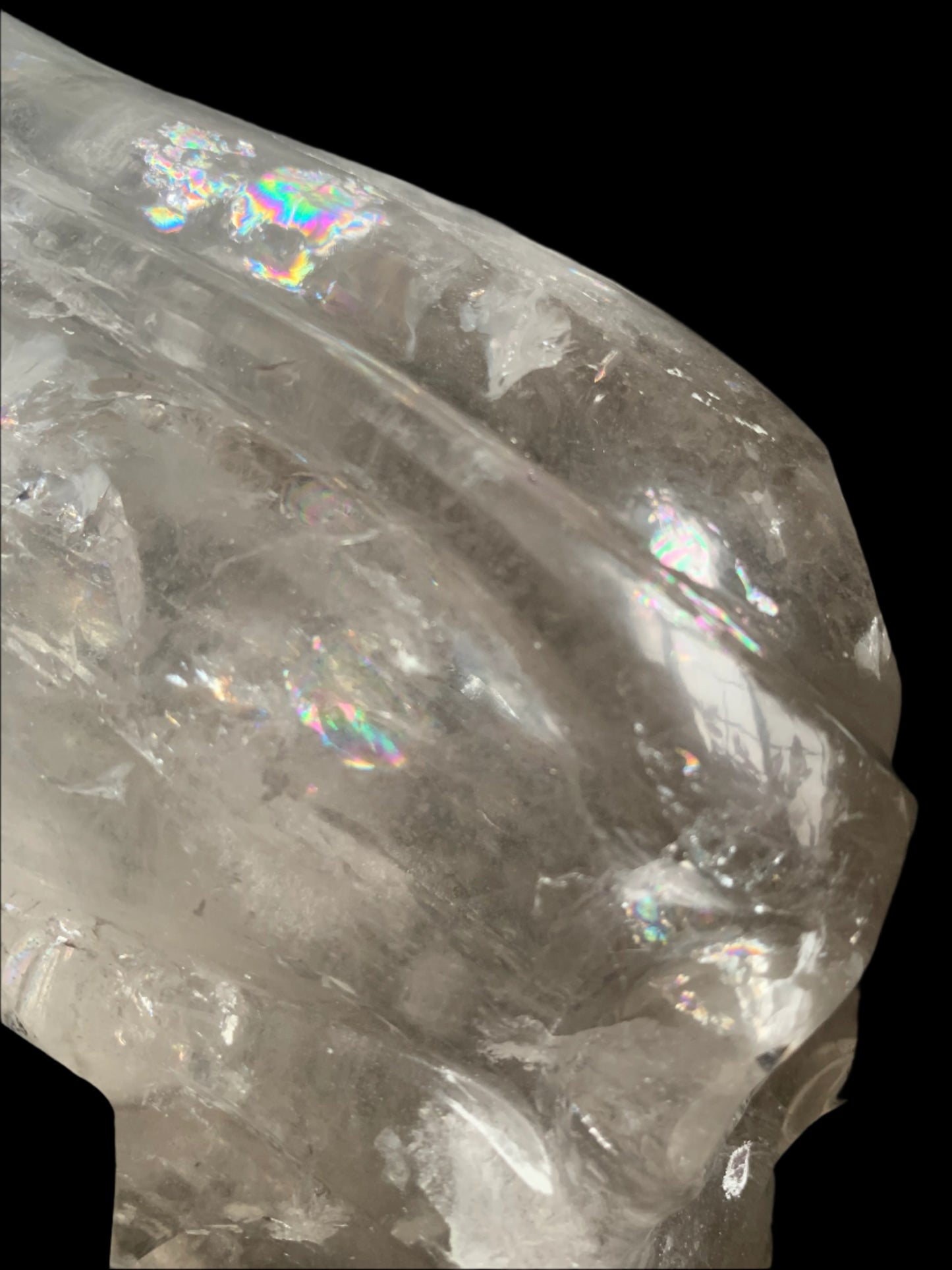 Cuarzo del Himalaya arcoíris de 9,75" Cosmic Traveler