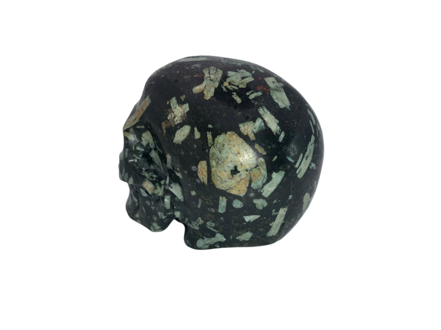 5.3" Chinese Writing Stone Skull