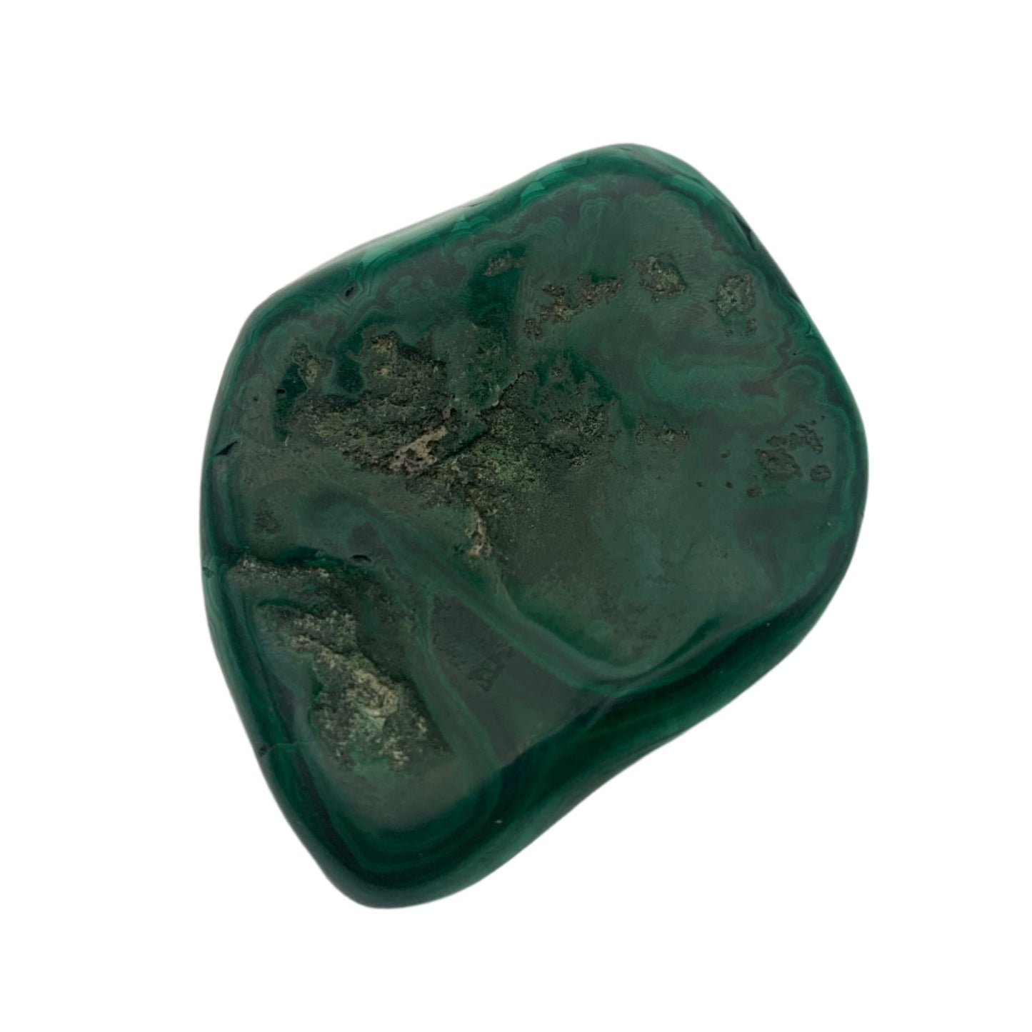 Piedra de forma libre de malaquita de 93 g