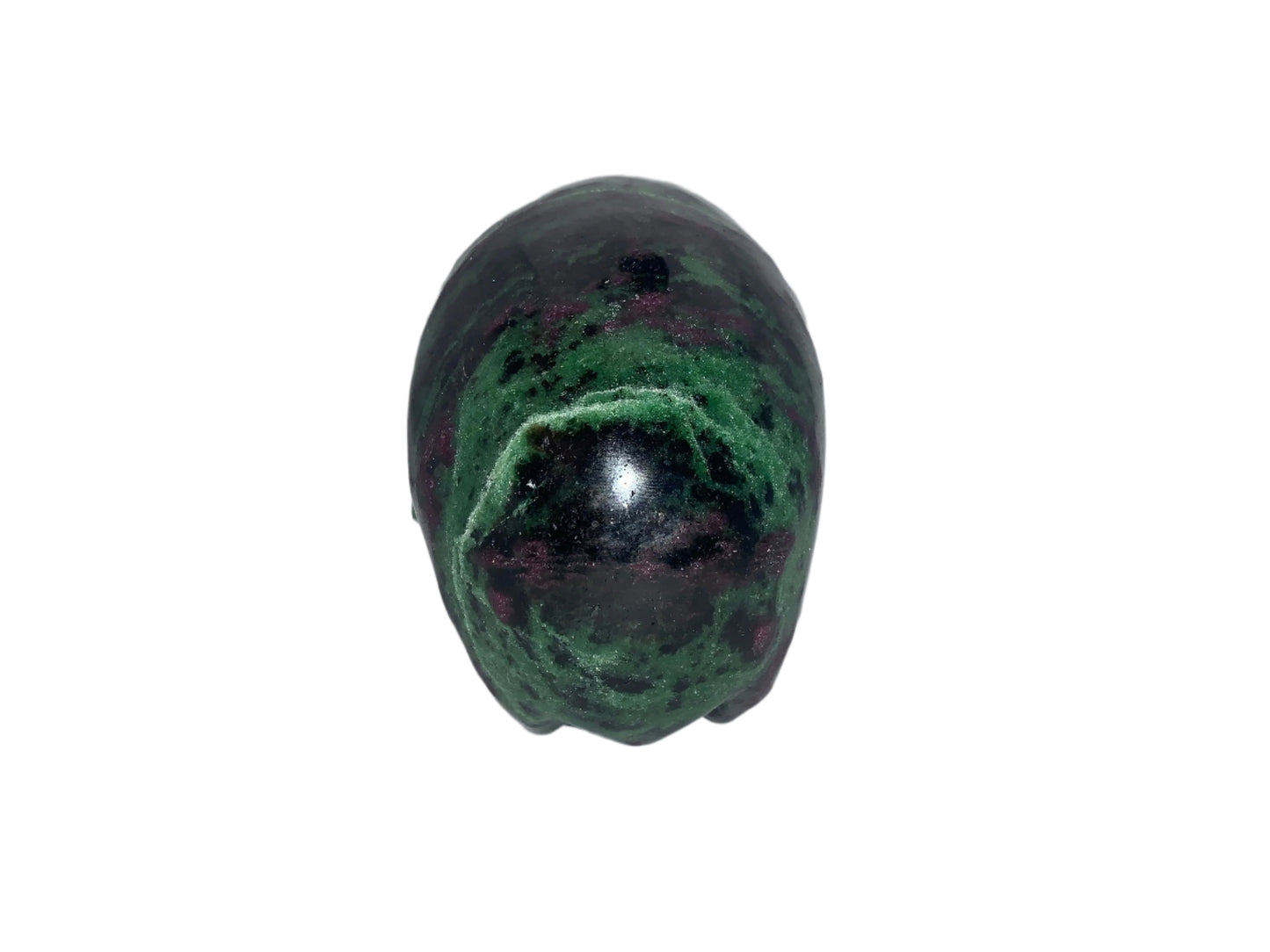 3.9" Ruby Zoisite Skull