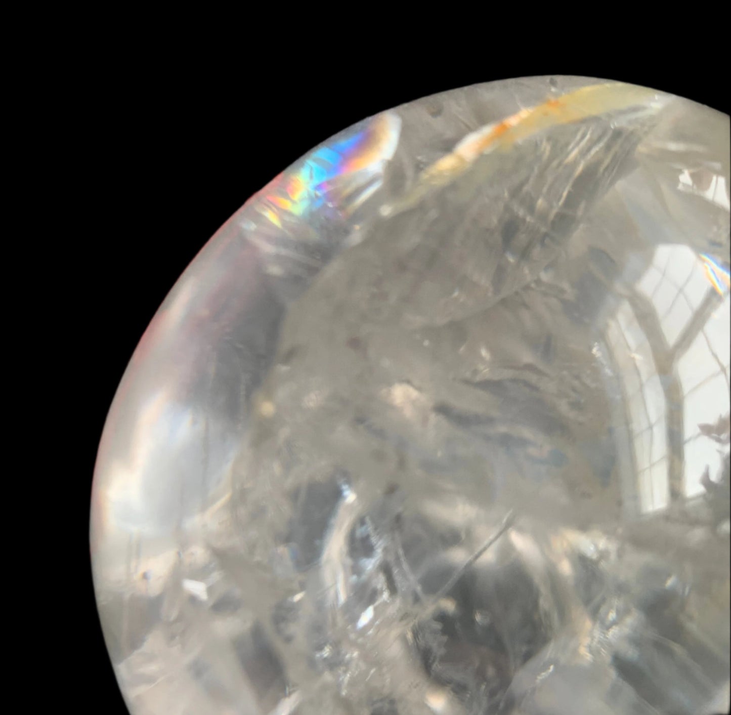 4.3" Golden Healer Self Healed Alpine Himalayan Quartz w/ Rainbows