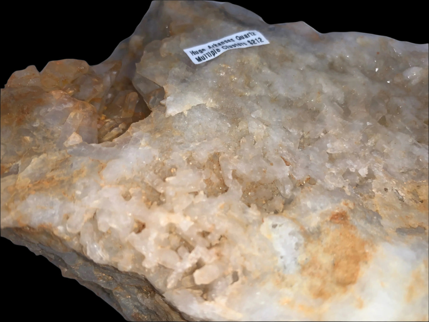 Arkansas Quartz w/ Clusters