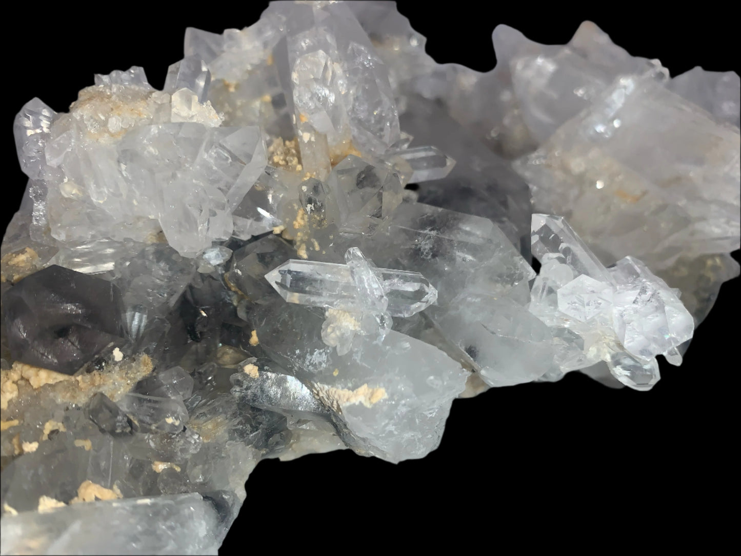 4lb 2oz Quartz & Brookite Cluster w/ Rainbows