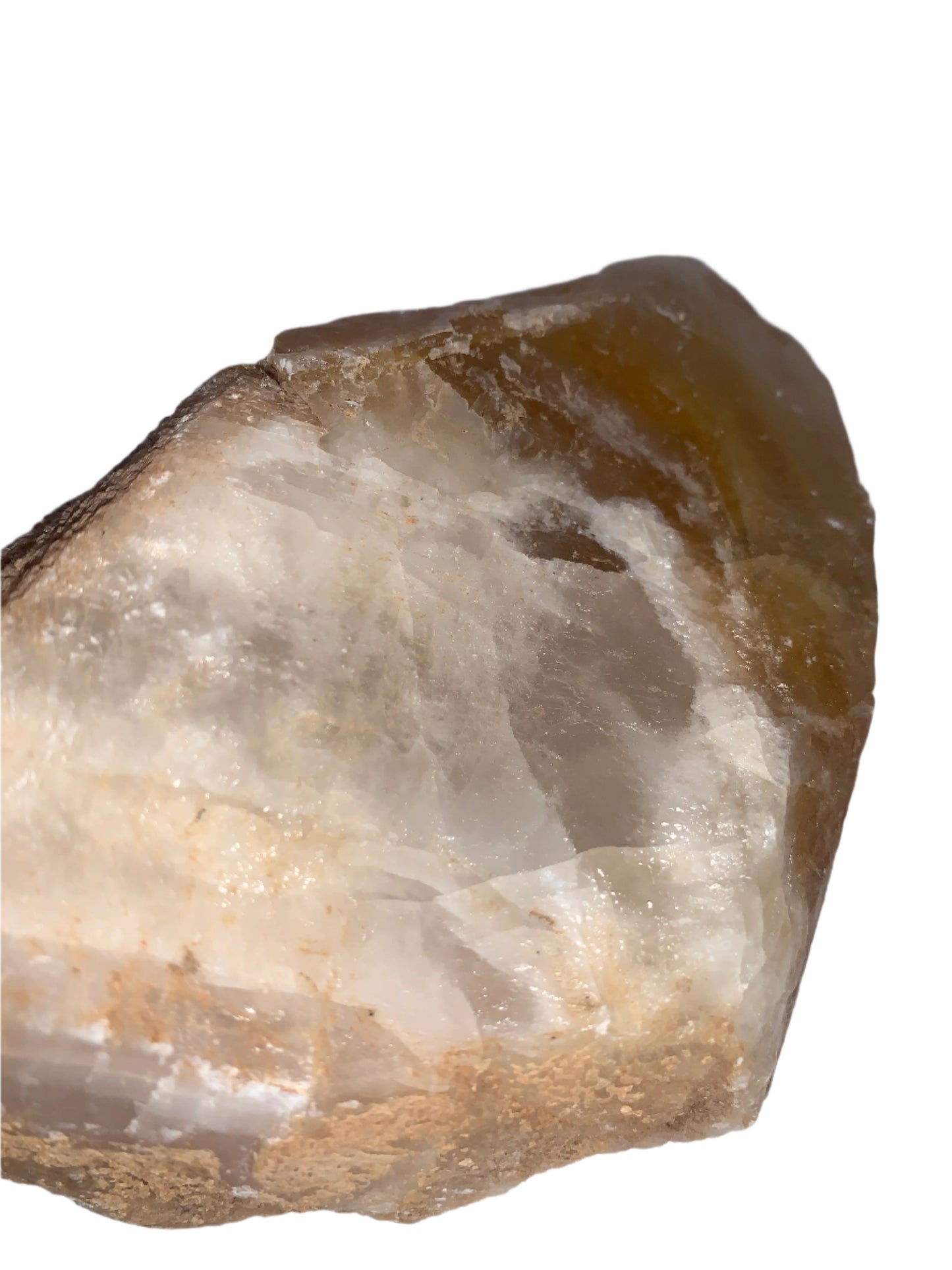 5.8" Time Keeper Dog Tooth Laser Wand Calcite
