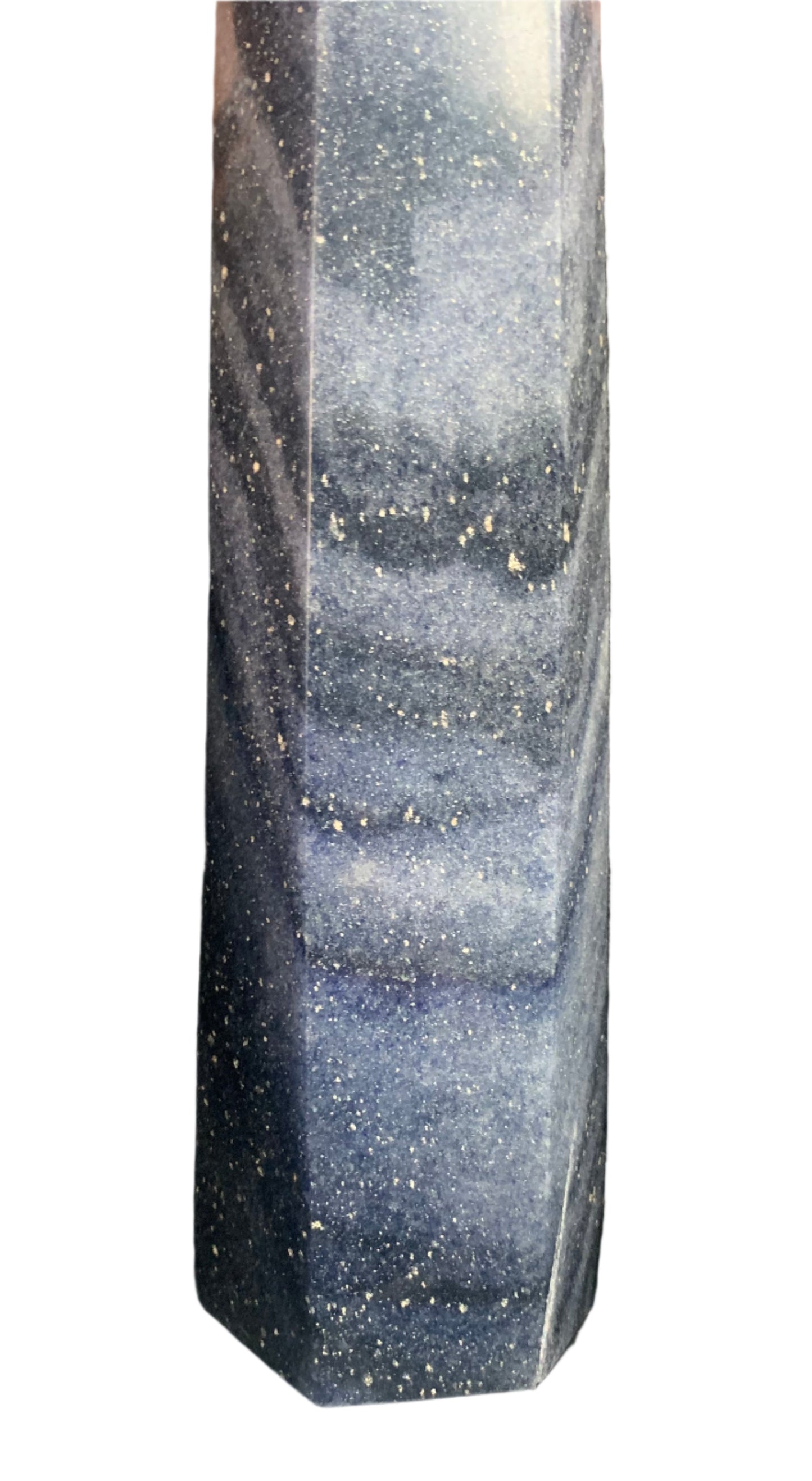 12" Starry Night Dumortierite Tower