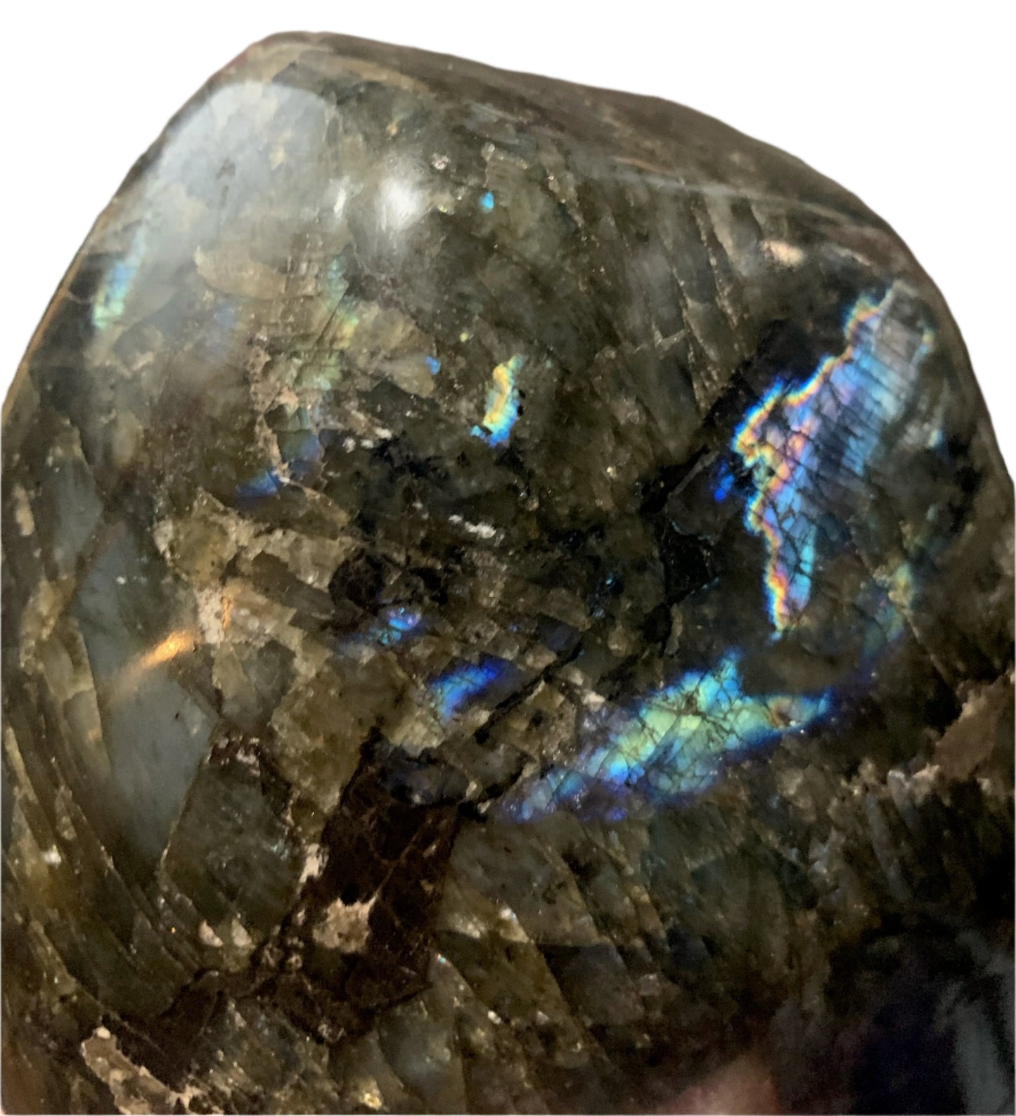 Large Free Form Spectrolite Slab (var. Labradorite)