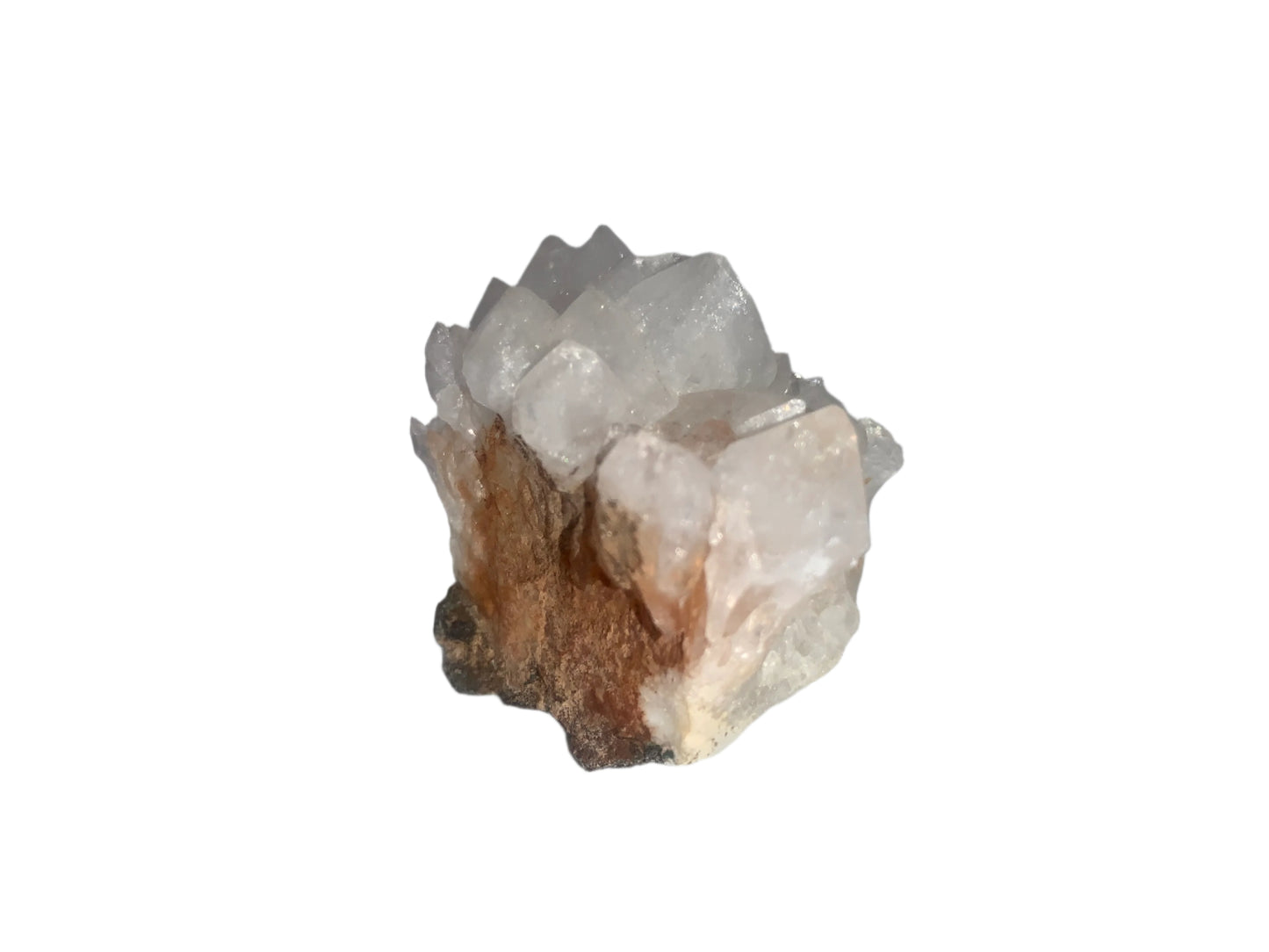 1.7" Indian Quartz & Apophyllite Cluster