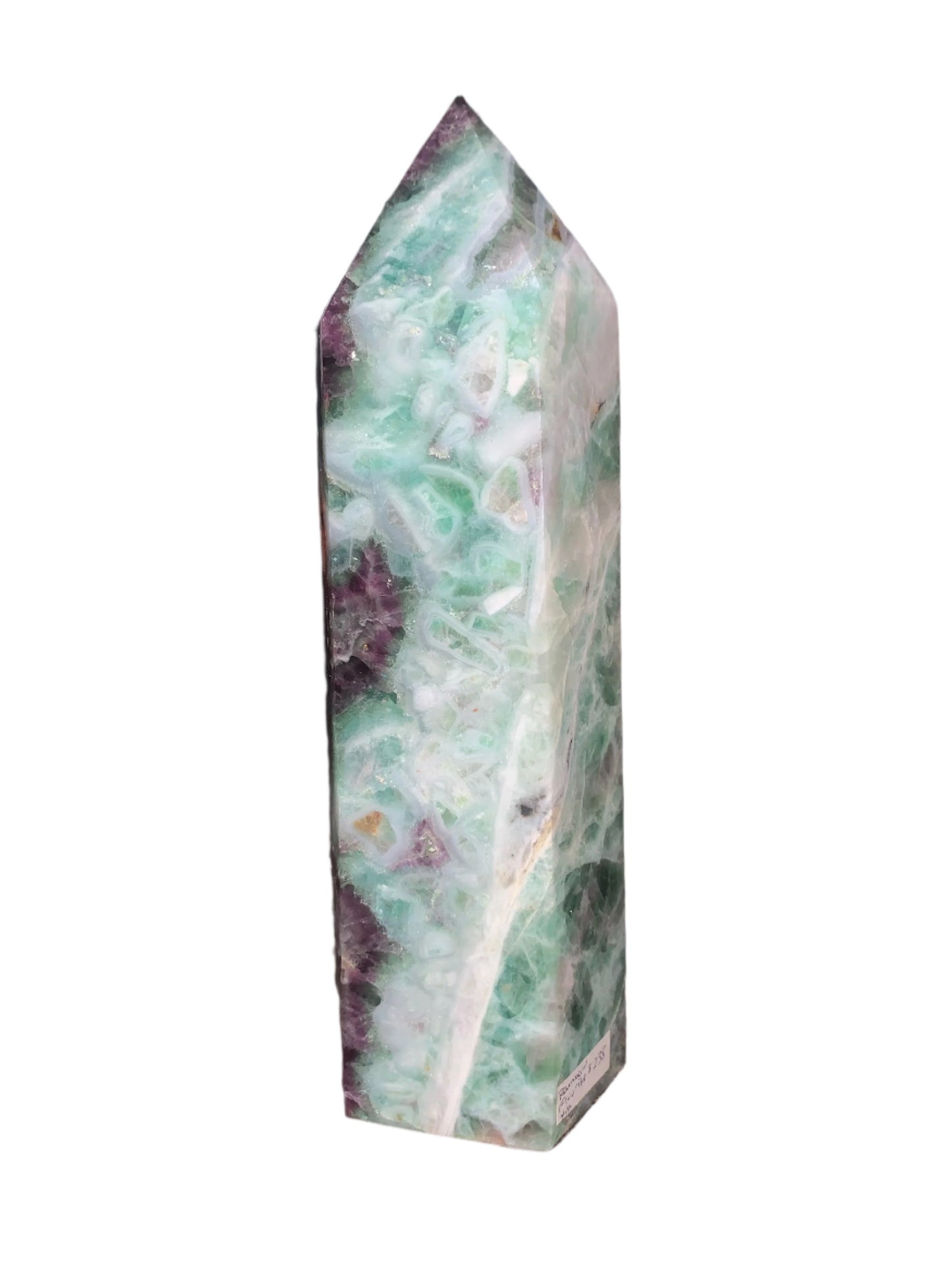 4lbs 12oz Rainbow Fluorite Tower