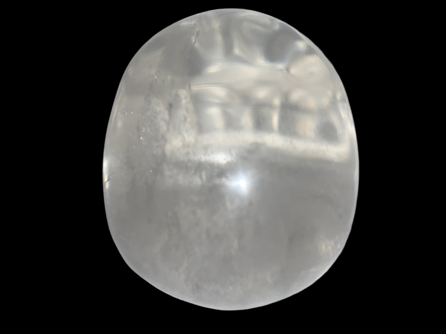 3.5" Chatoyant Himalayan Quartz Skull