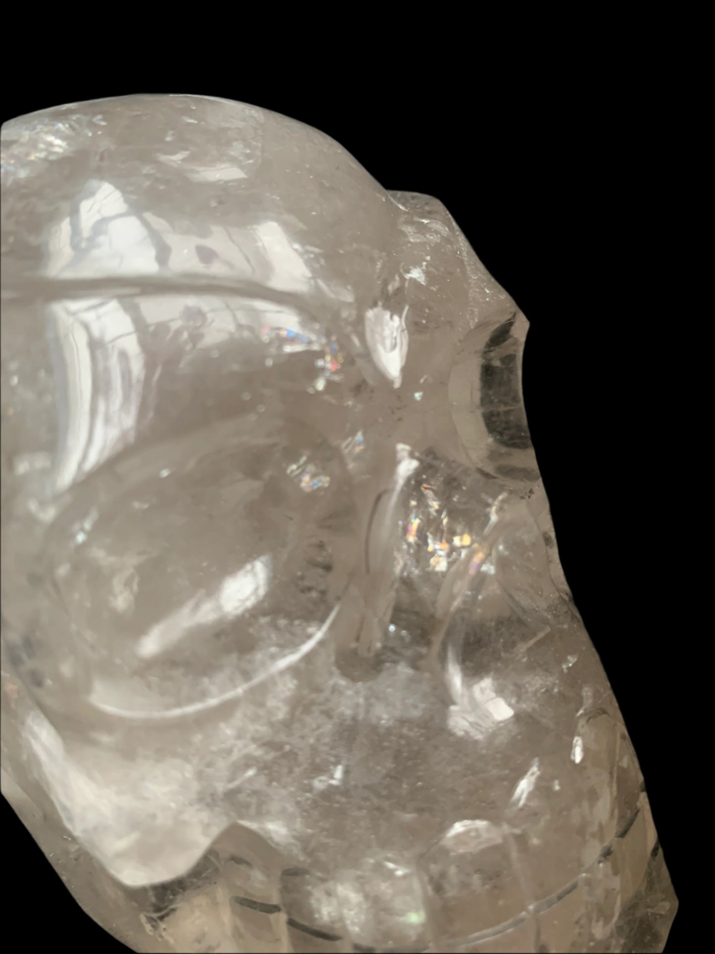 Cuarzo del Himalaya arcoíris de 9,75" Cosmic Traveler