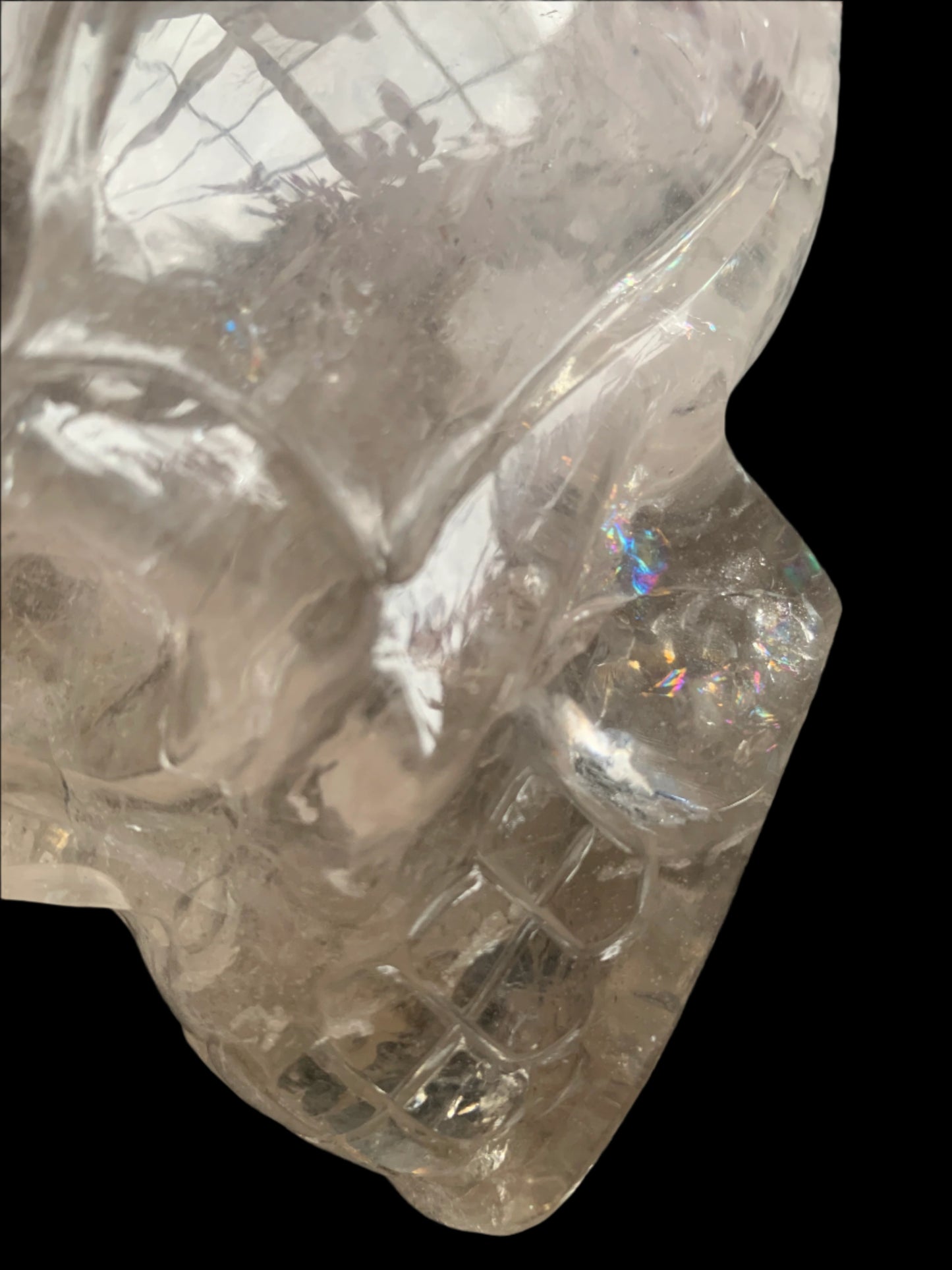 Cuarzo del Himalaya arcoíris de 9,75" Cosmic Traveler