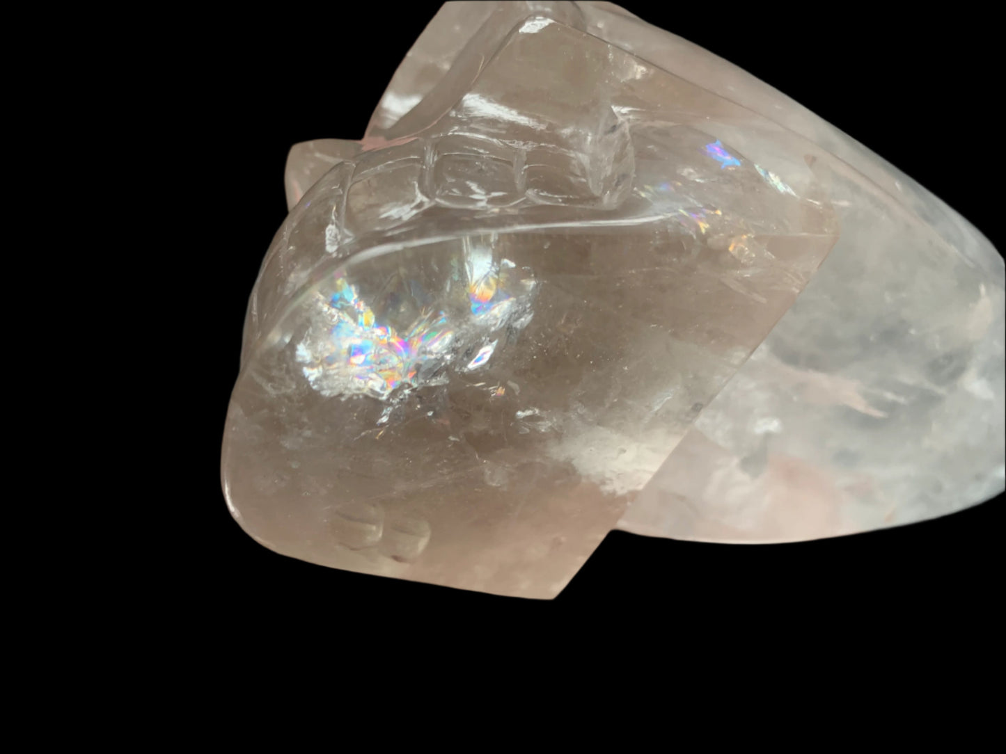 Cuarzo del Himalaya arcoíris de 9,75" Cosmic Traveler