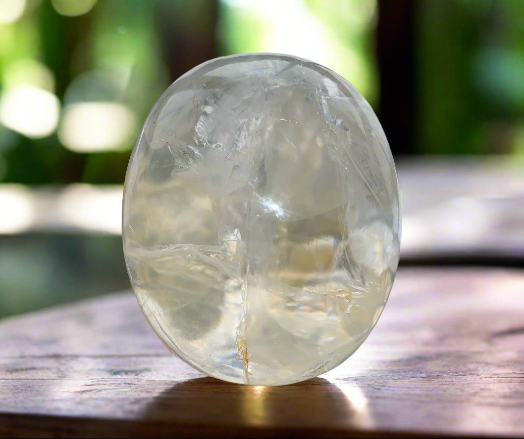 4.3" Golden Healer Self Healed Alpine Himalayan Quartz w/ Rainbows