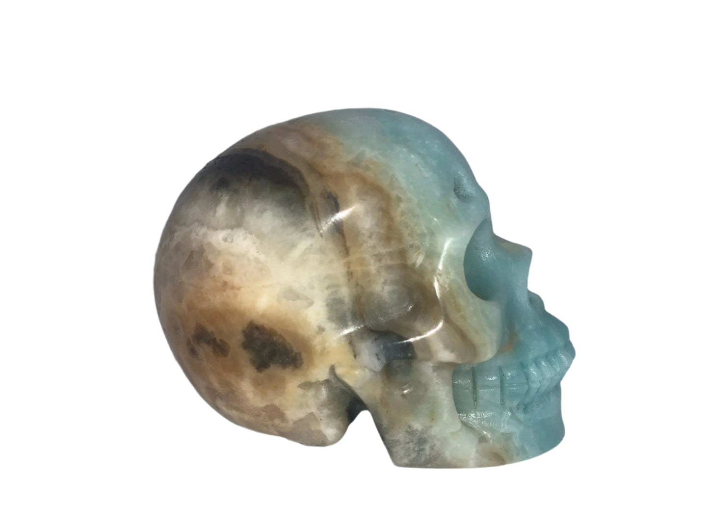 3.8" Chinese Amazonite Skull