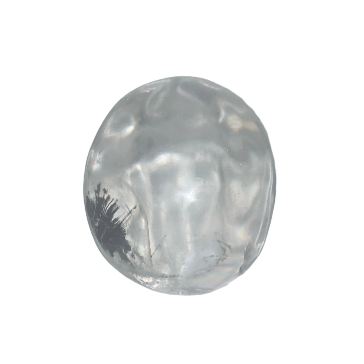 3.4" Alpine Quartz Skull w/ Rainbows