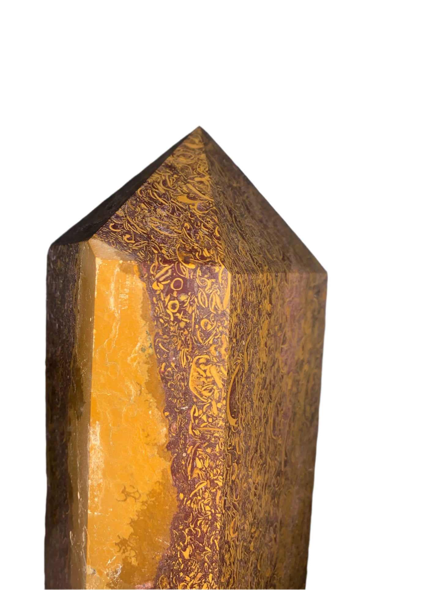 ENORME Obelisco de piedra caligráfica Miriam de 10 libras