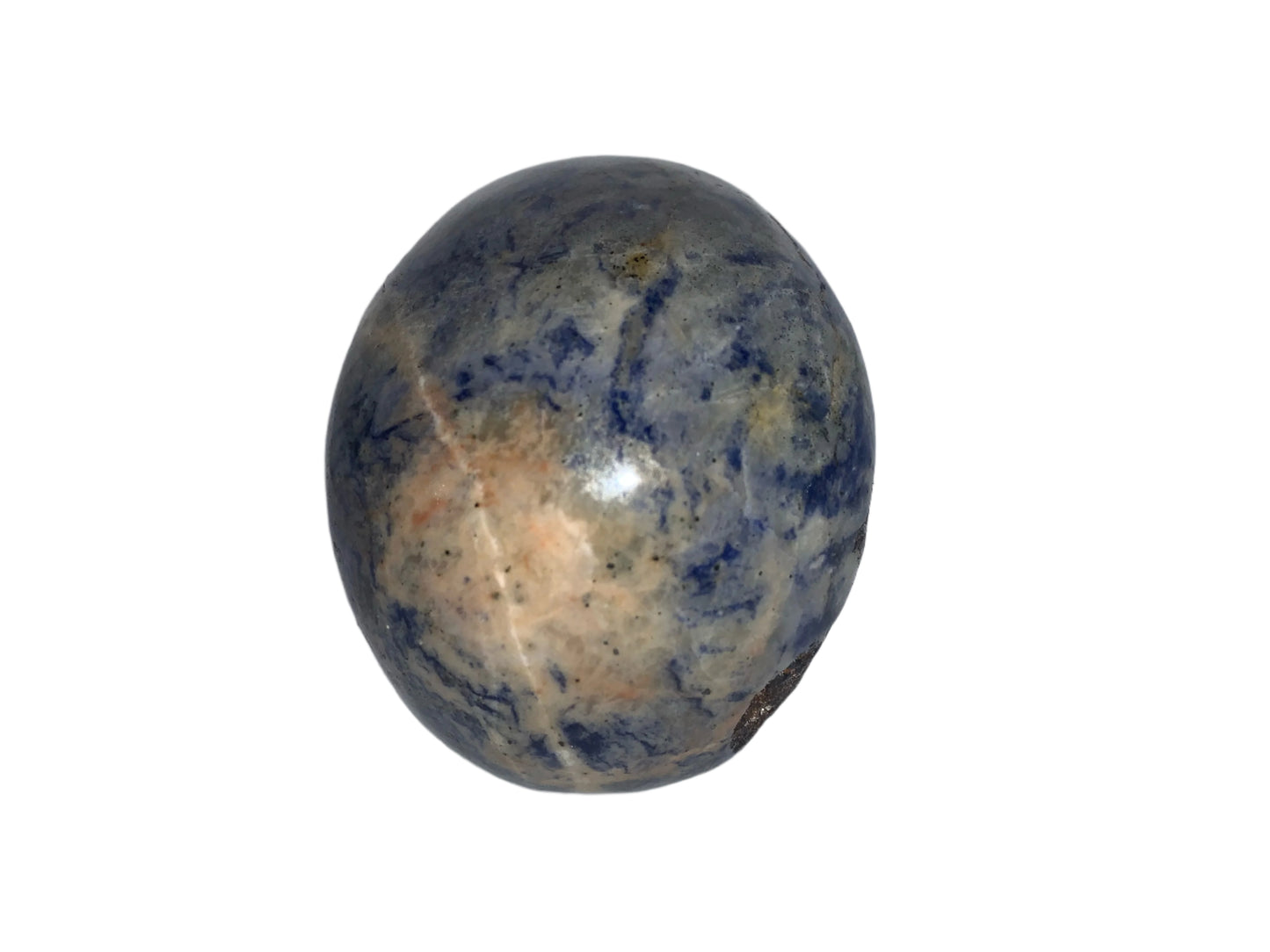 4.1" Sunset Sodalite Skull