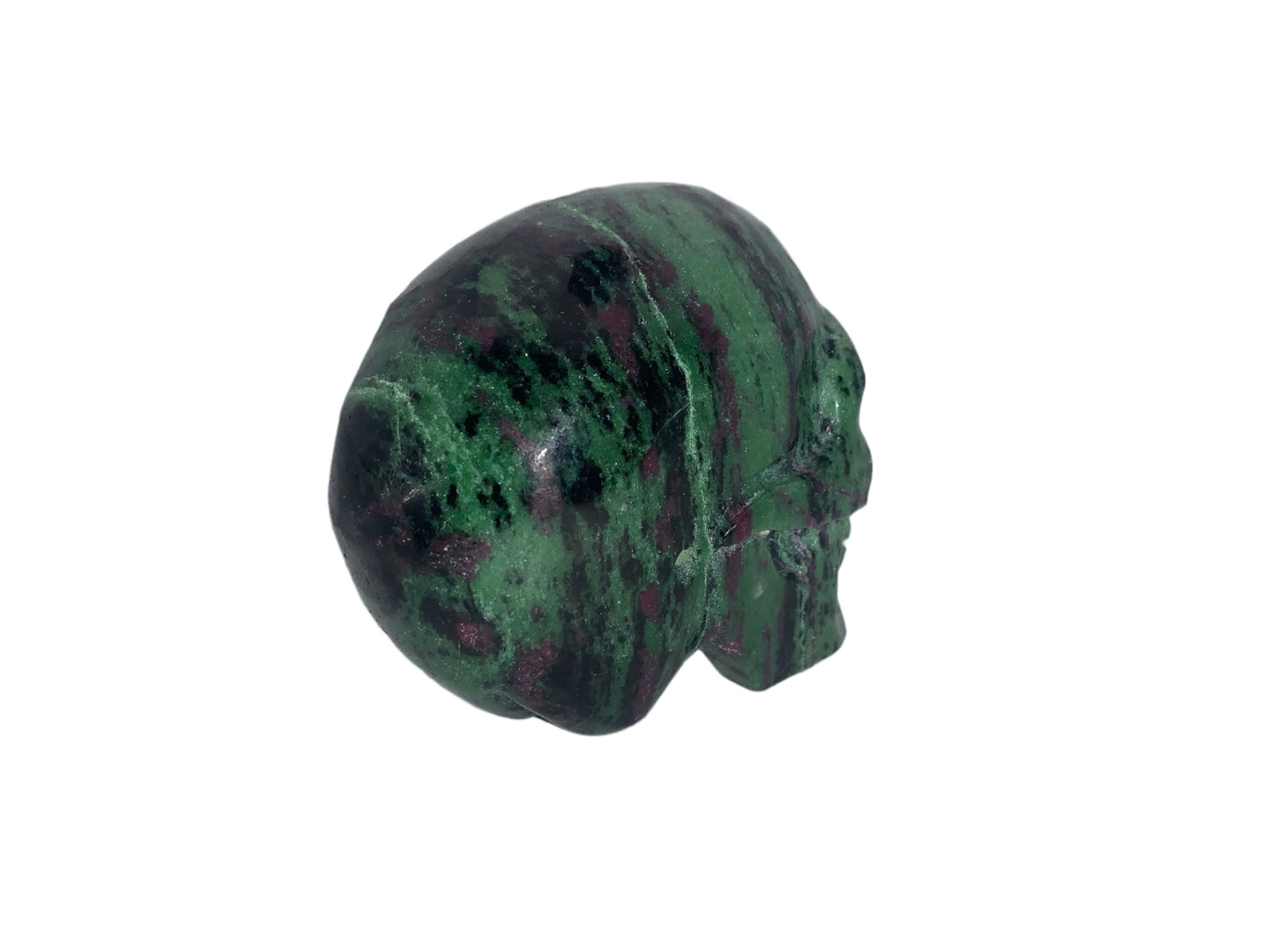 3.9" Ruby Zoisite Skull