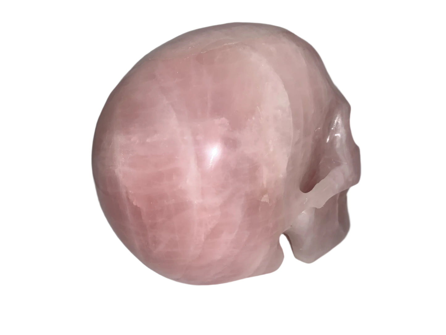 5.3" Rose Quartz Skull