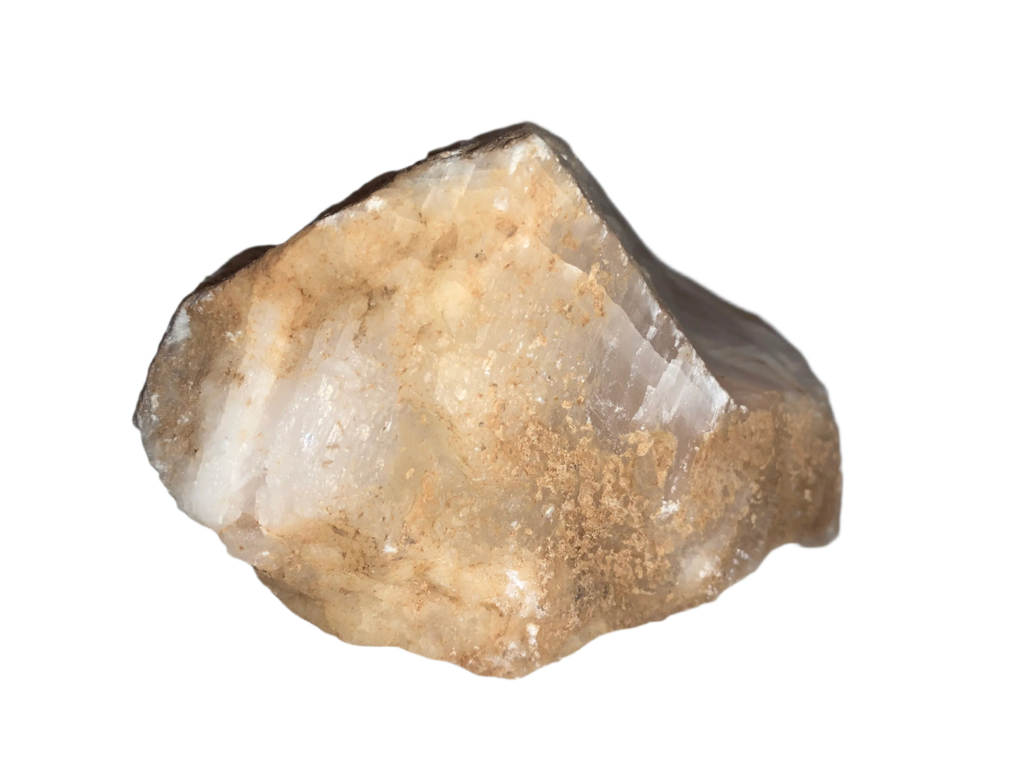 5.8" Time Keeper Dog Tooth Laser Wand Calcite