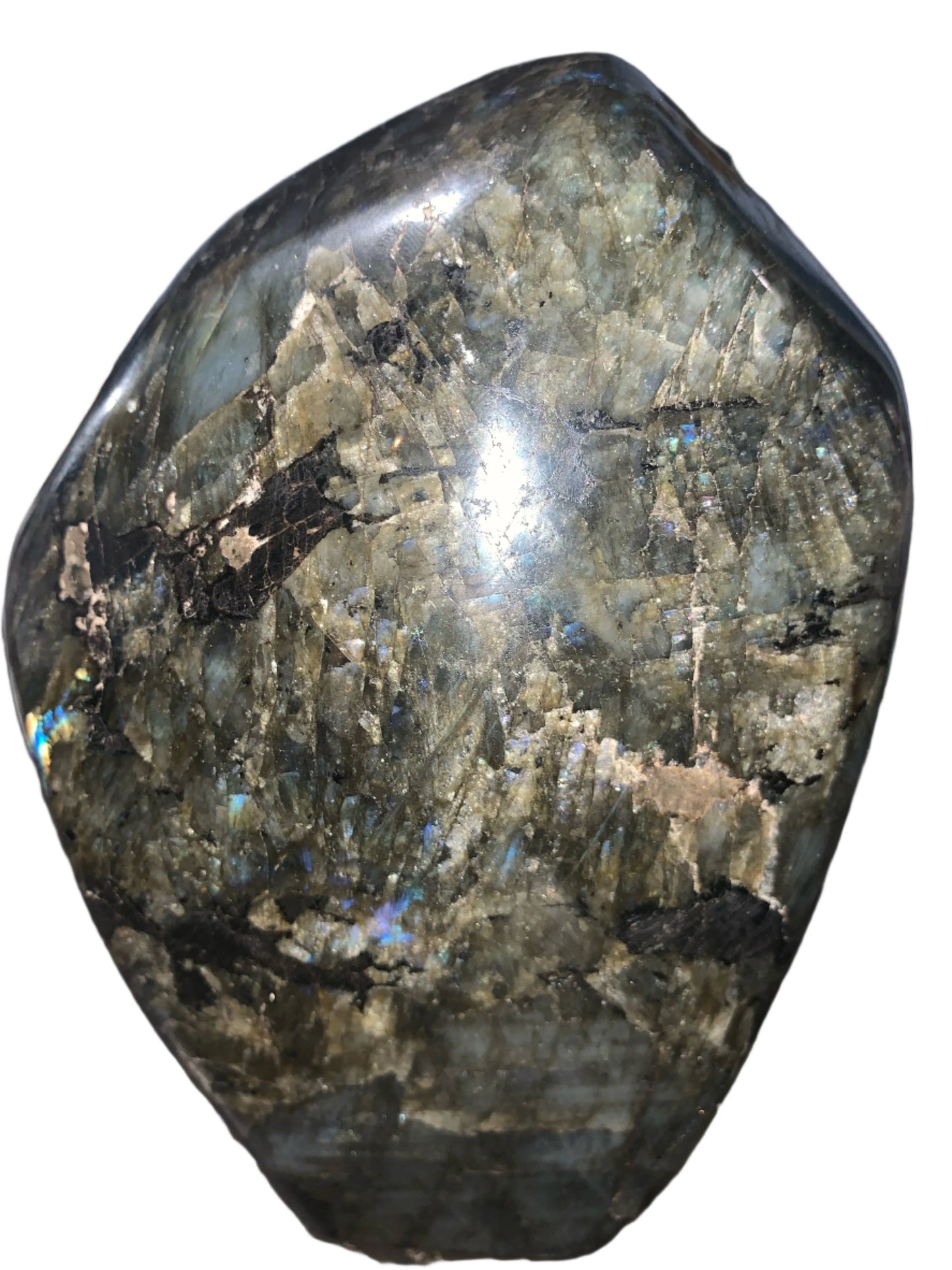 Large Free Form Spectrolite Slab (var. Labradorite)