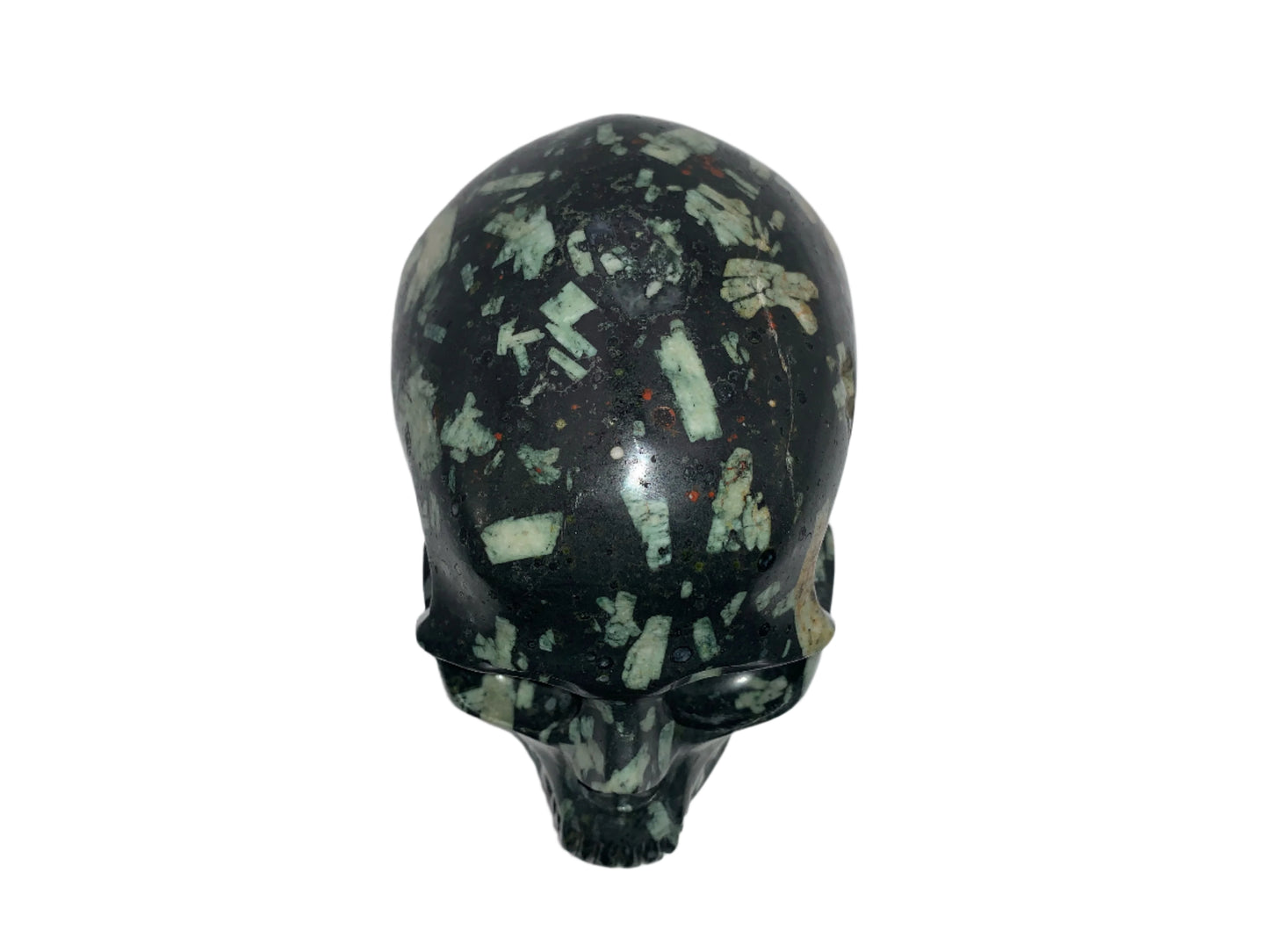 5.3" Chinese Writing Stone Skull