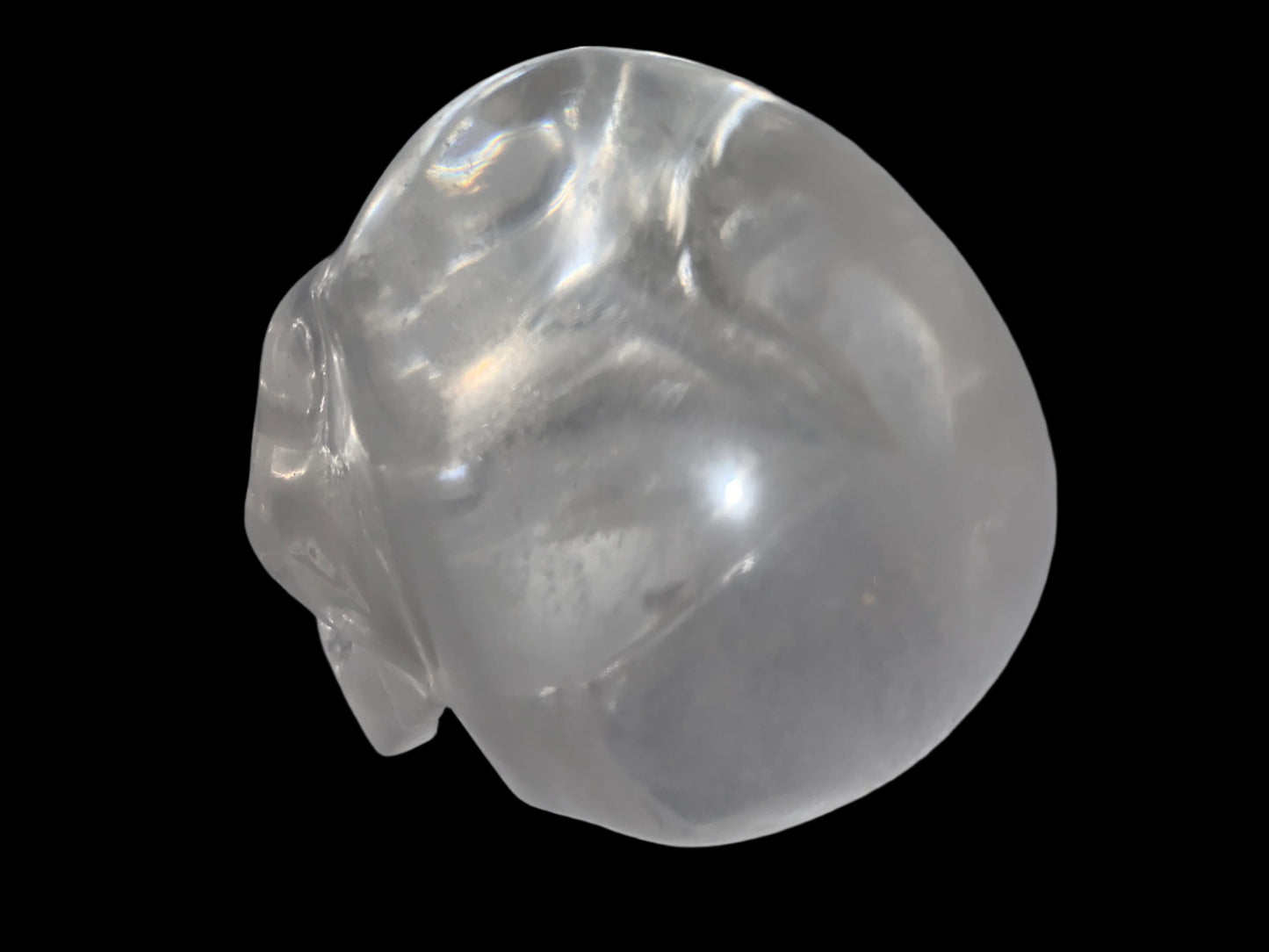 3.5" Chatoyant Himalayan Quartz Skull