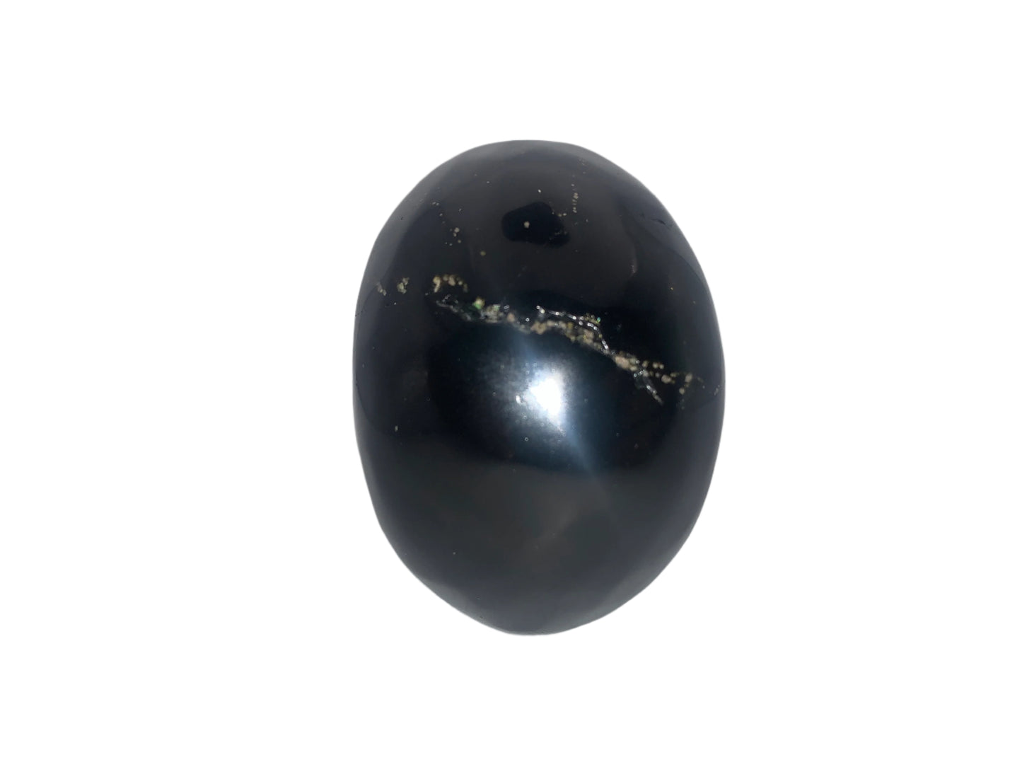 3.9" Golden Sheen Obsidian Skull